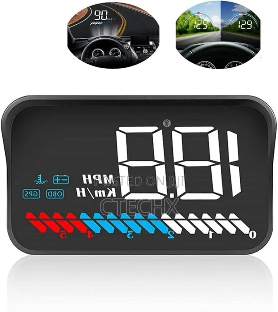 M7 Car Universal Hud Head Up Display Obdii / Gps Interface