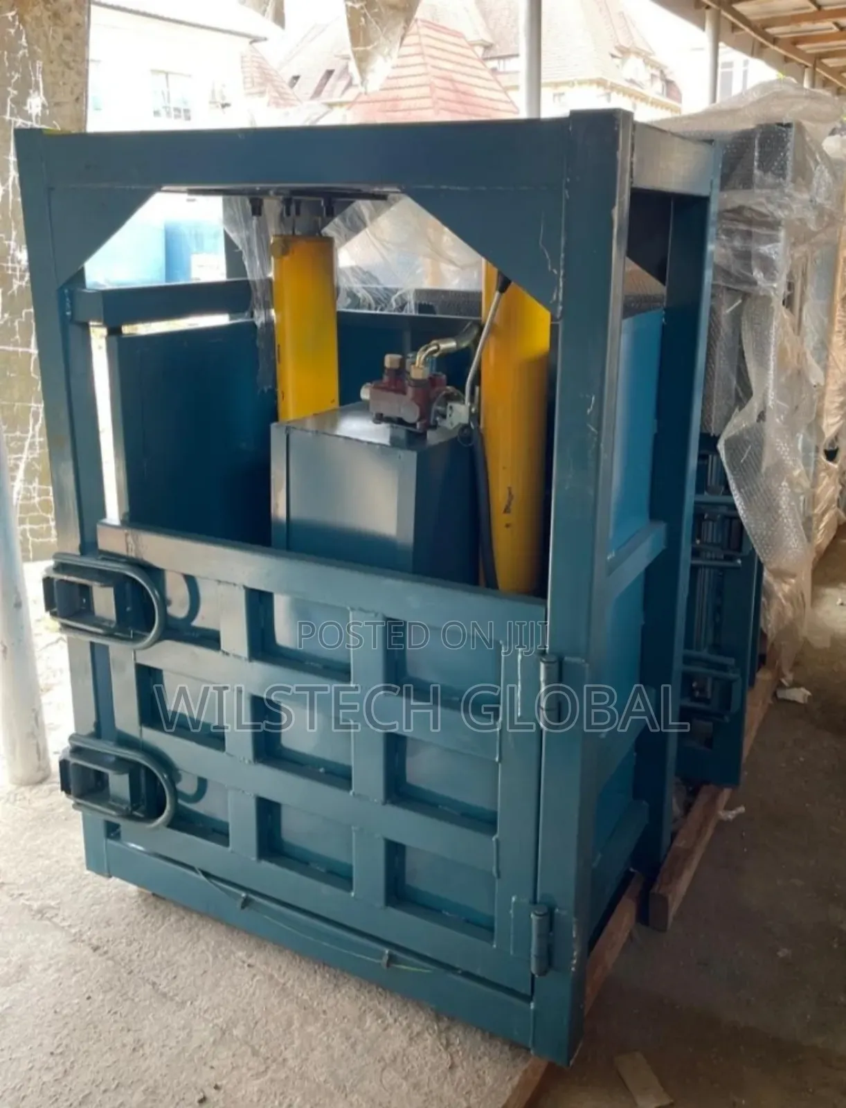 Waste Scrap Plastic Hydraulic Baling Press Machine
