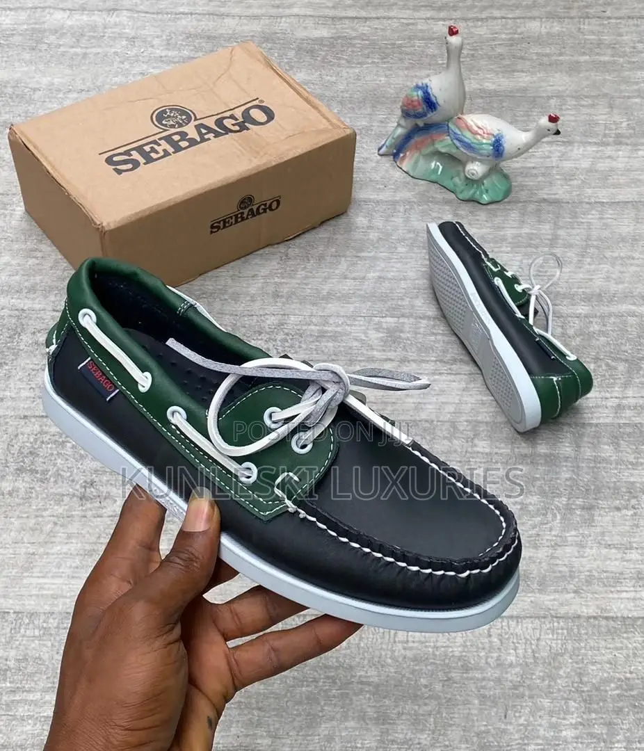 Original Sebago Mocassin Leather Shoe Collections