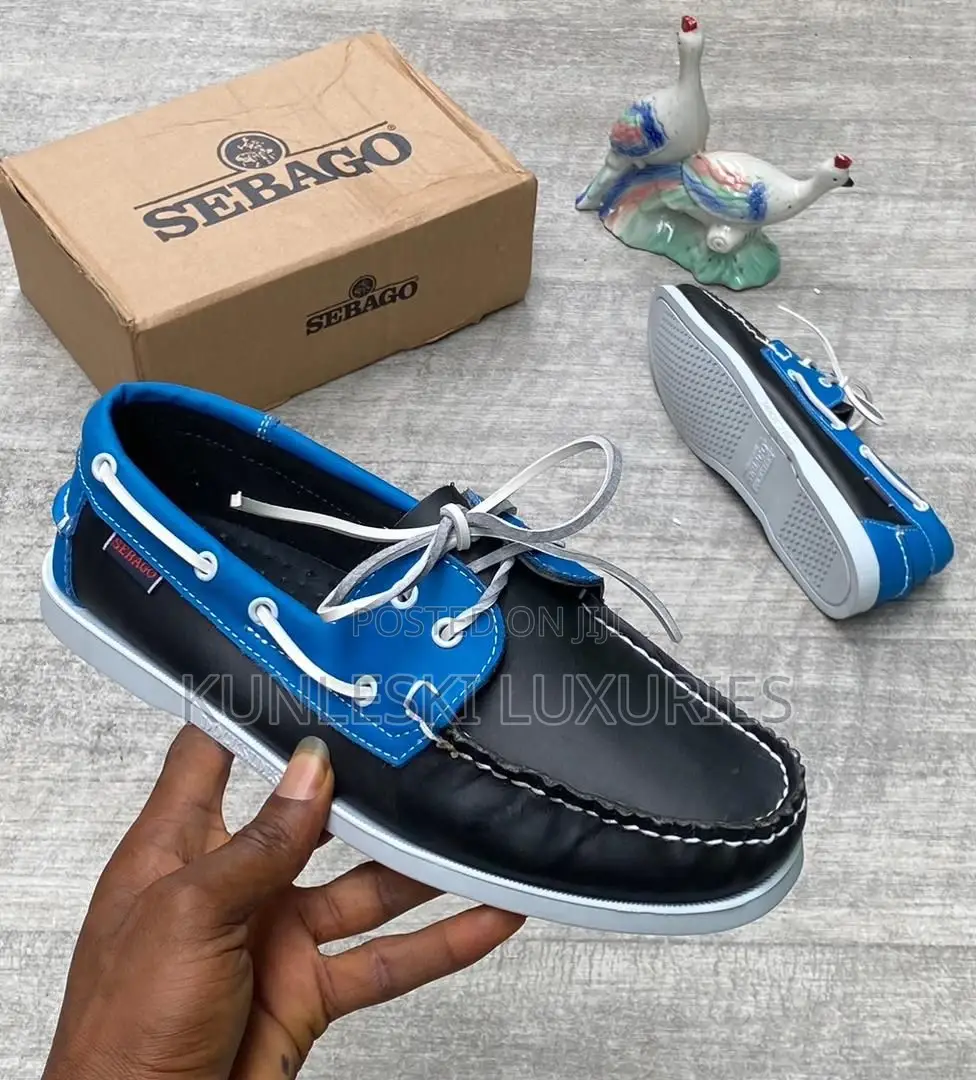 Original Sebago Mocassin Leather Shoe Collections