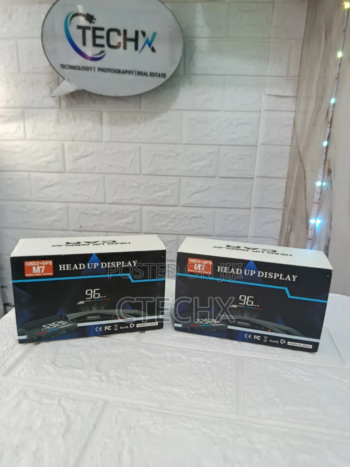 M7 Car Universal Hud Head Up Display Obdii / Gps Interface