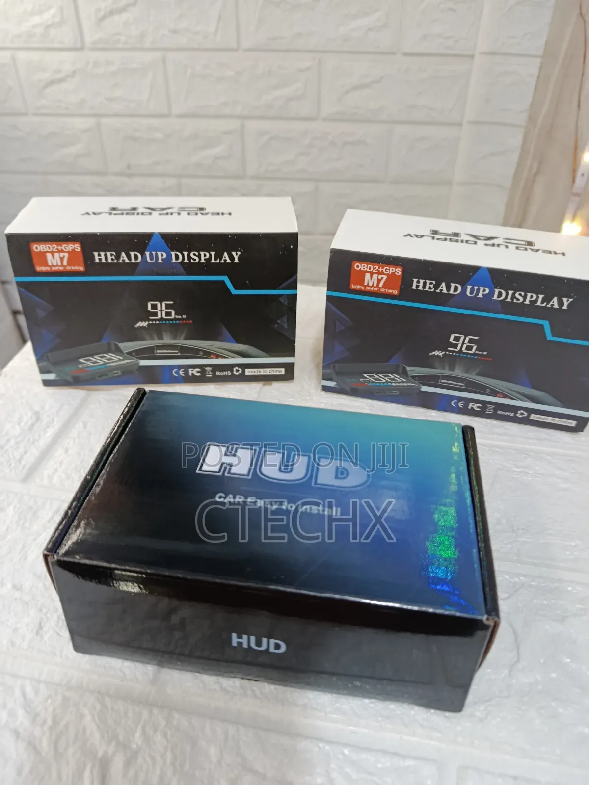 M7 Car Universal Hud Head Up Display Obdii / Gps Interface