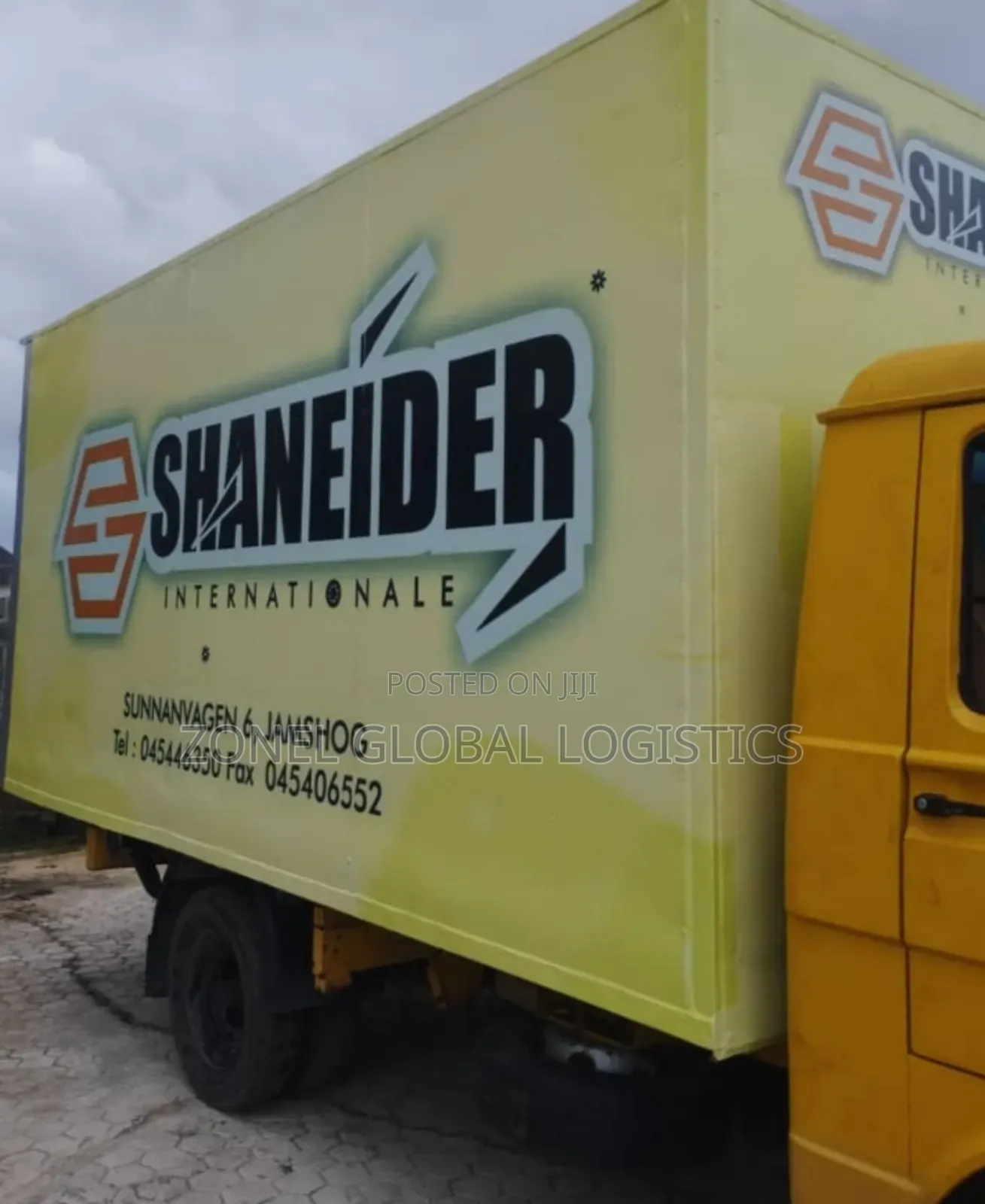 Cover Body Truck Onitsha to Lagos.