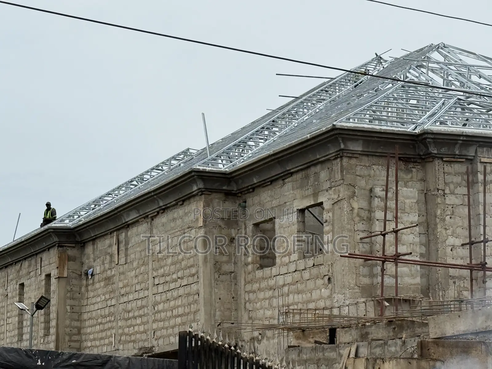 Galvanize Light Guage Steel Roofing Trusses