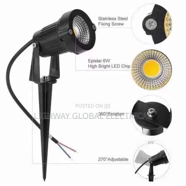 Water Proof Ip65 Garden Lawn Spike Light