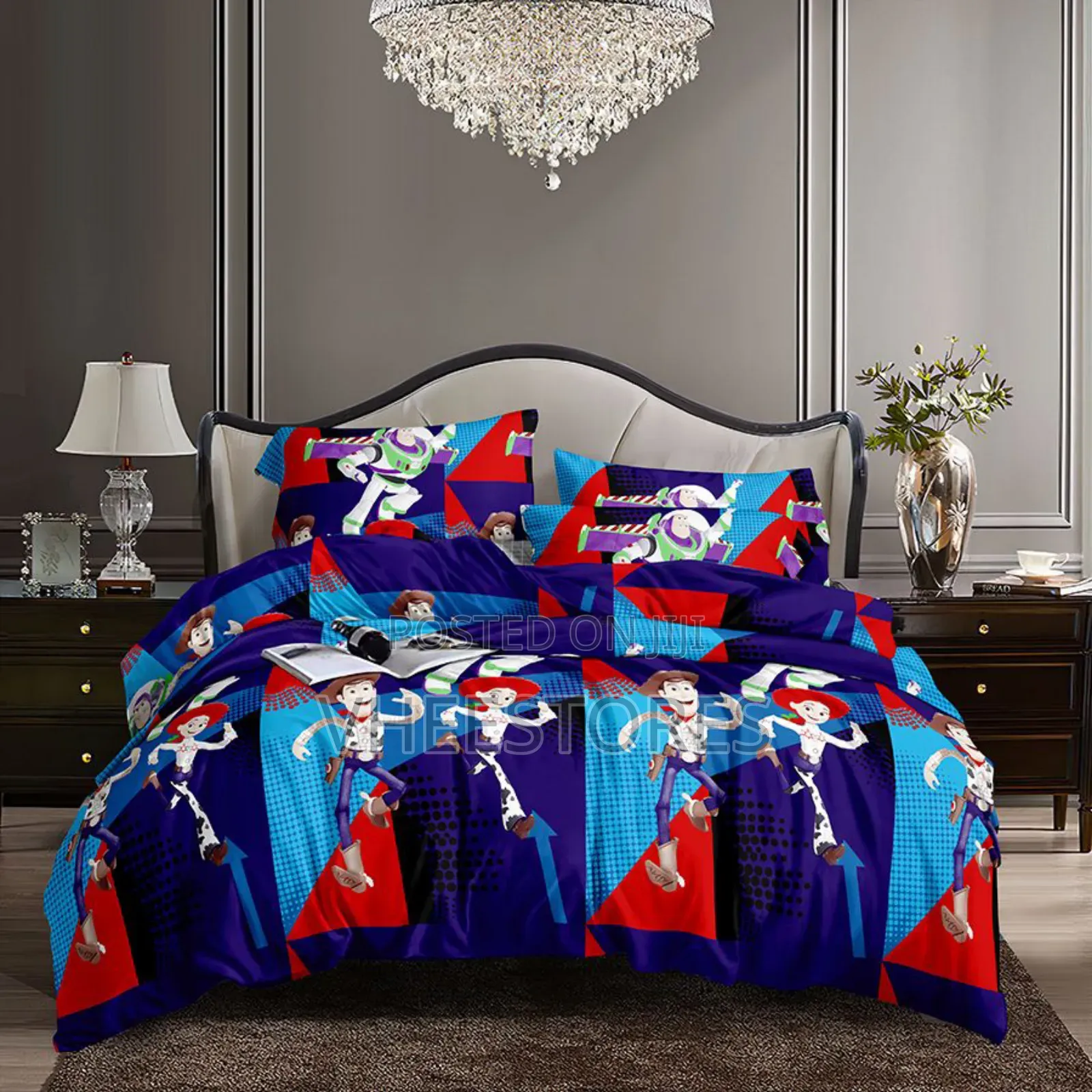 Male Cartoon Character Bedding for Kids