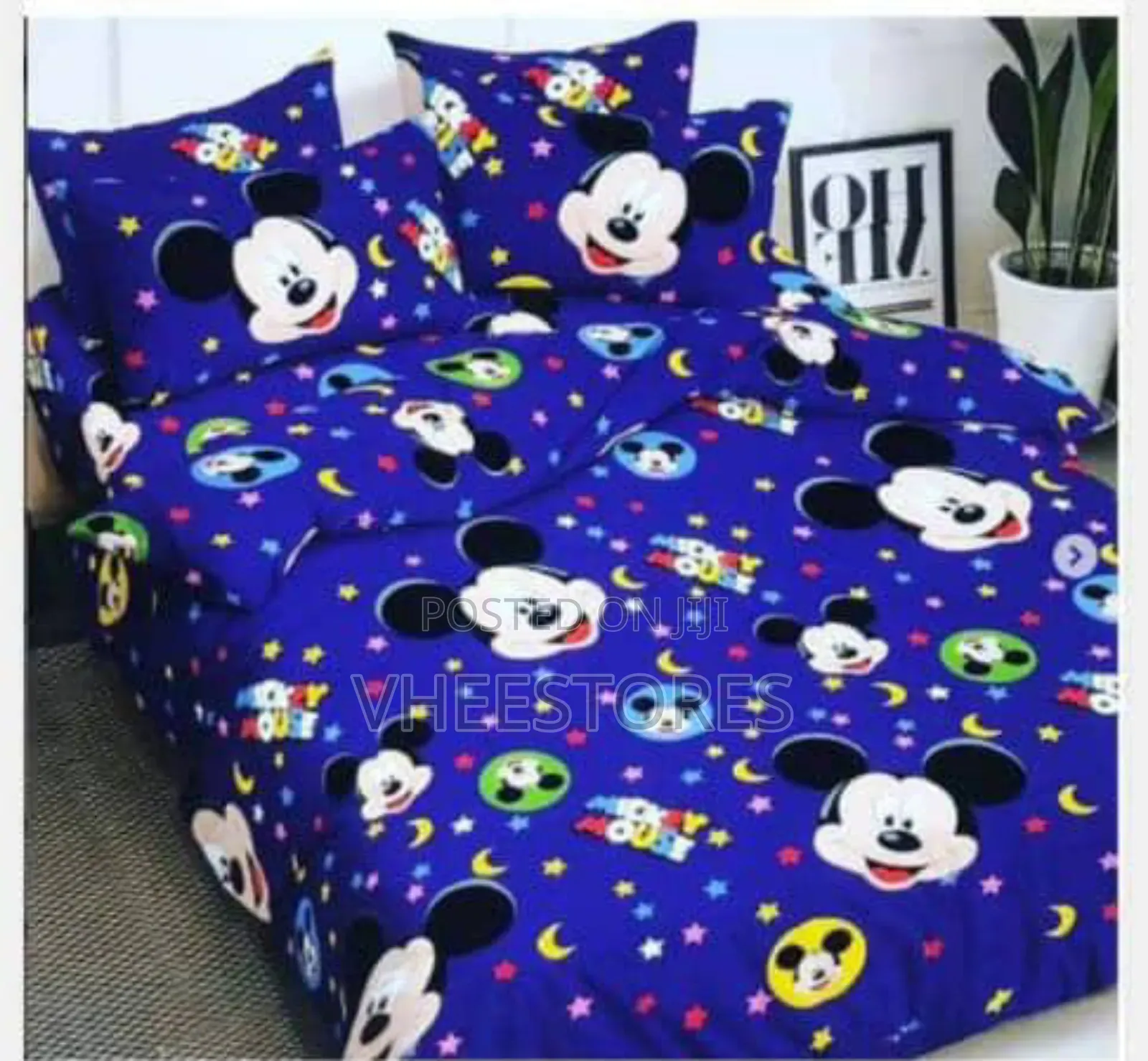 Male Cartoon Character Bedding for Kids