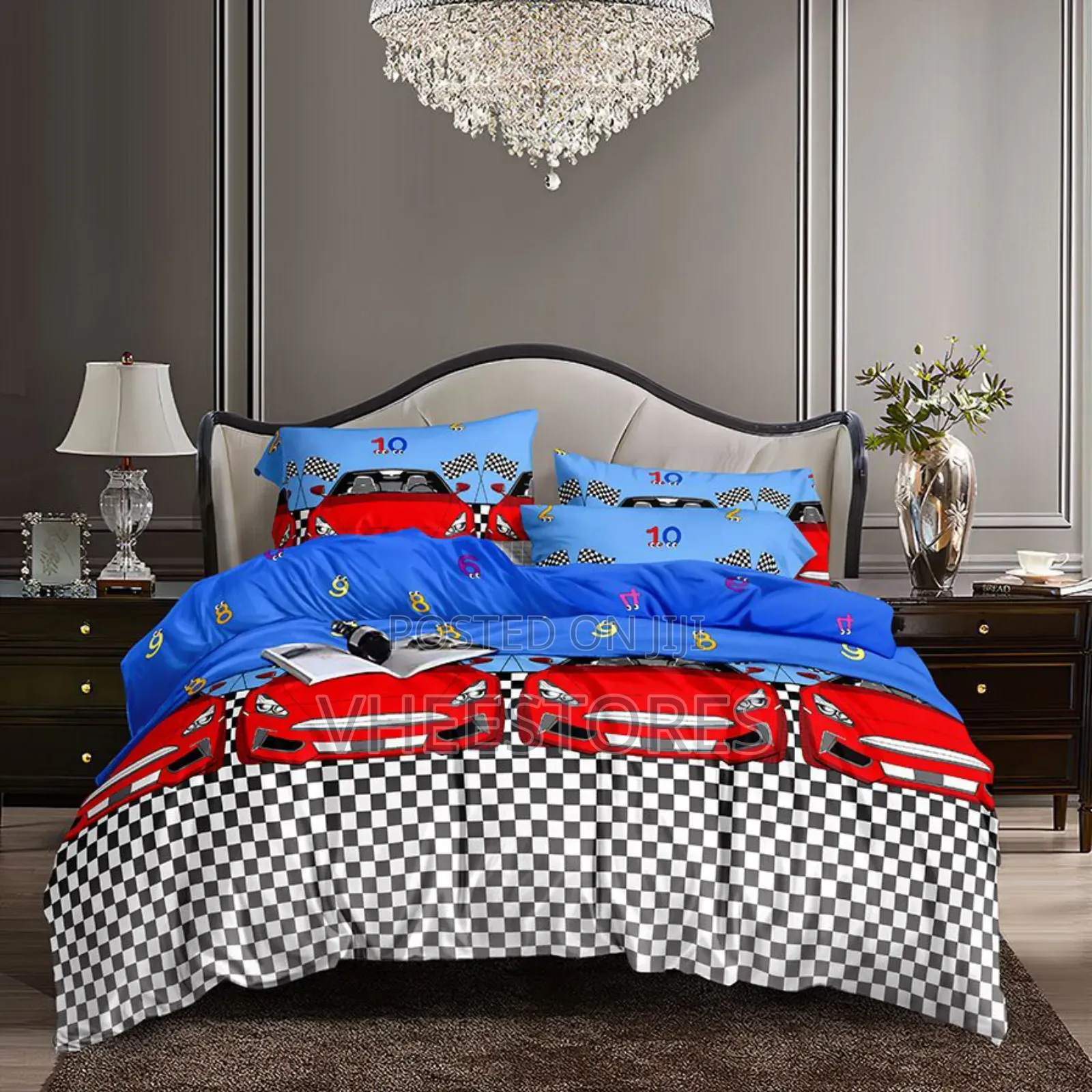 Male Cartoon Character Bedding for Kids