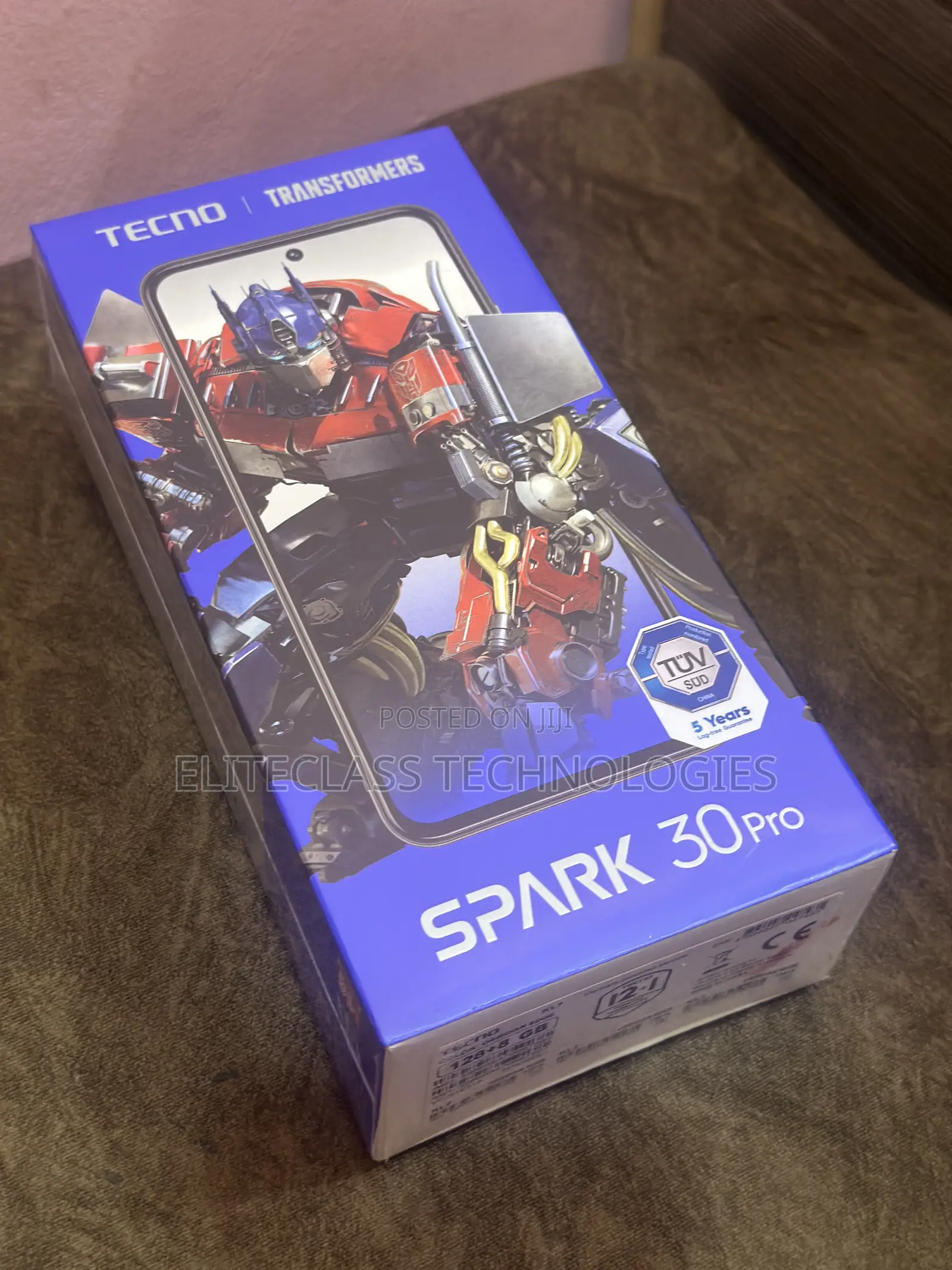 New Tecno Spark 30 Pro 256 GB Black