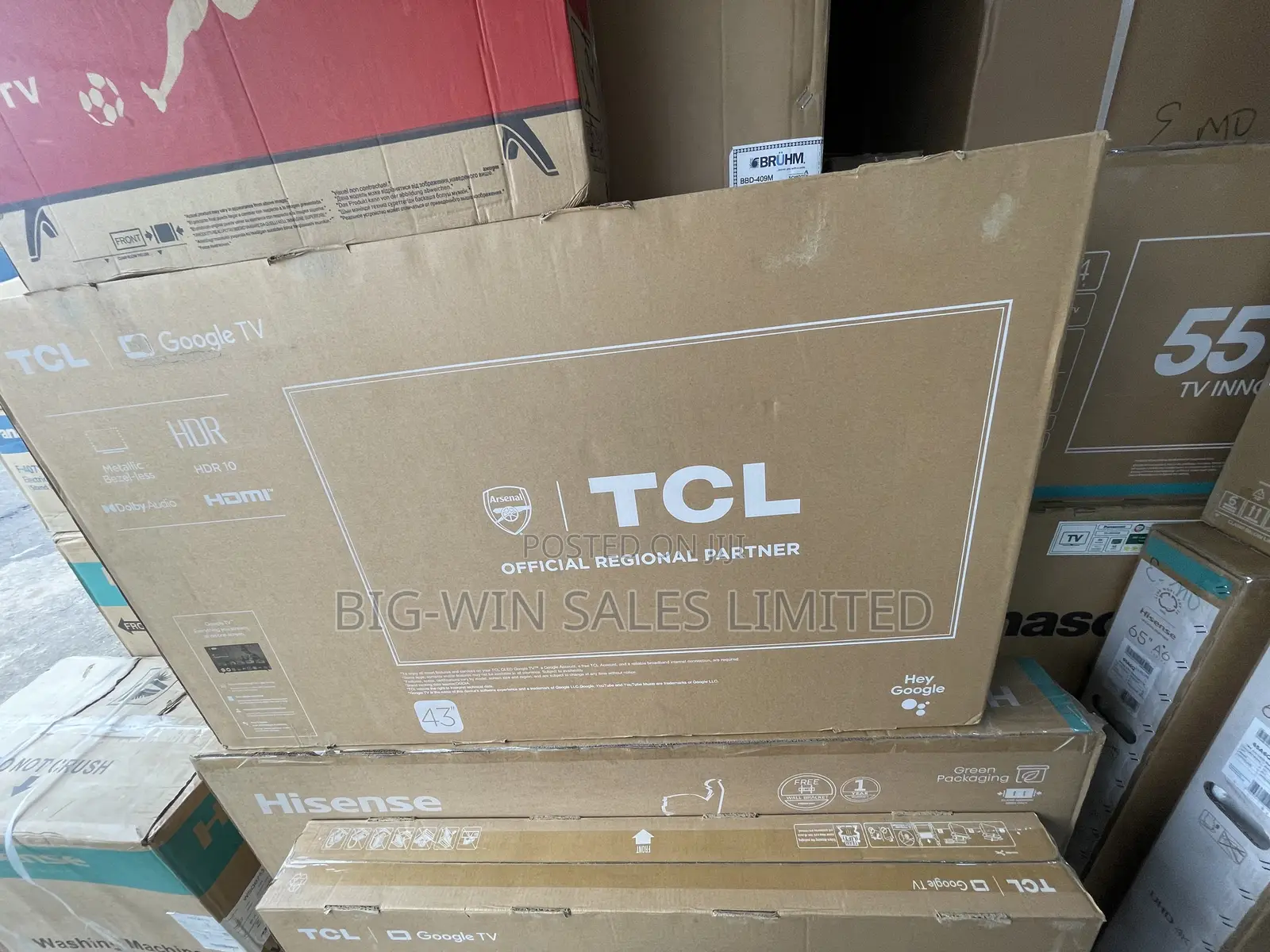TCL 43” Smart Television