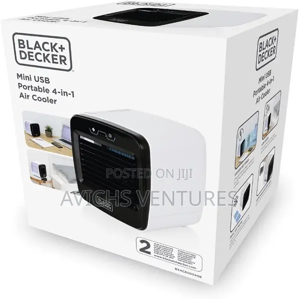 Portable Usb Mini Air Cooler, Humidifier, Air Purifier and Cooling Fan