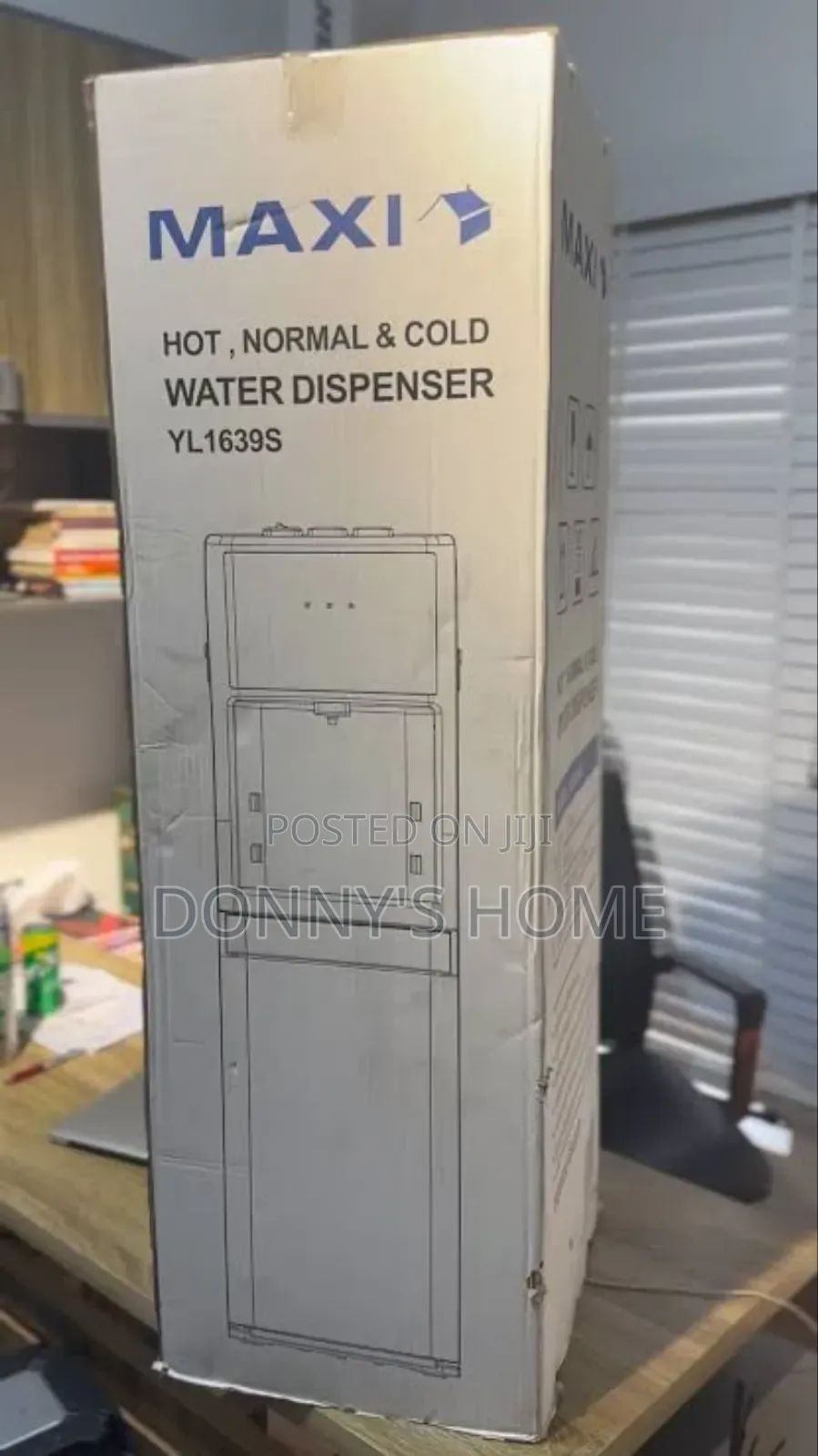 Maxi Yl1639s Water Dispenser
Hot, Normal Cold Water,Bottom-Loading
