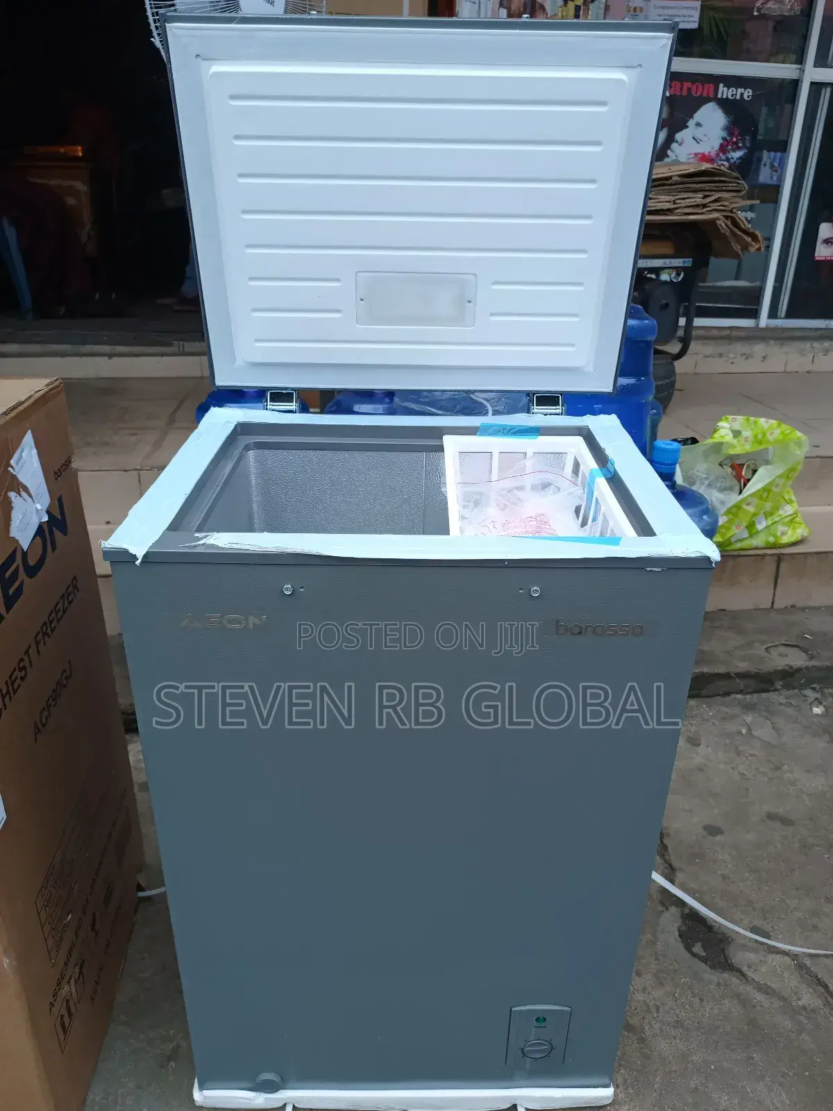 Aeon 102l Chest Freezer | Model: Acf90gk (R600a, Grey)