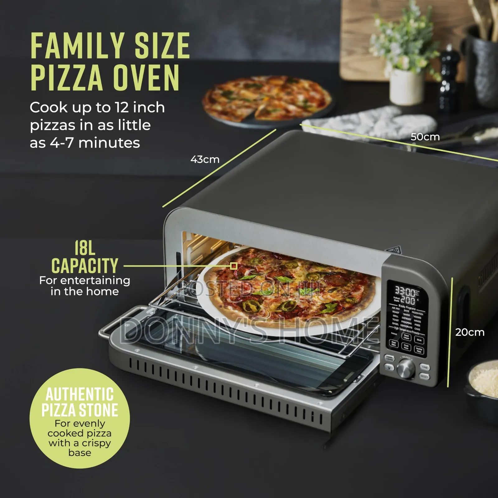 Tower Elite Pizza Oven and Airfryer
