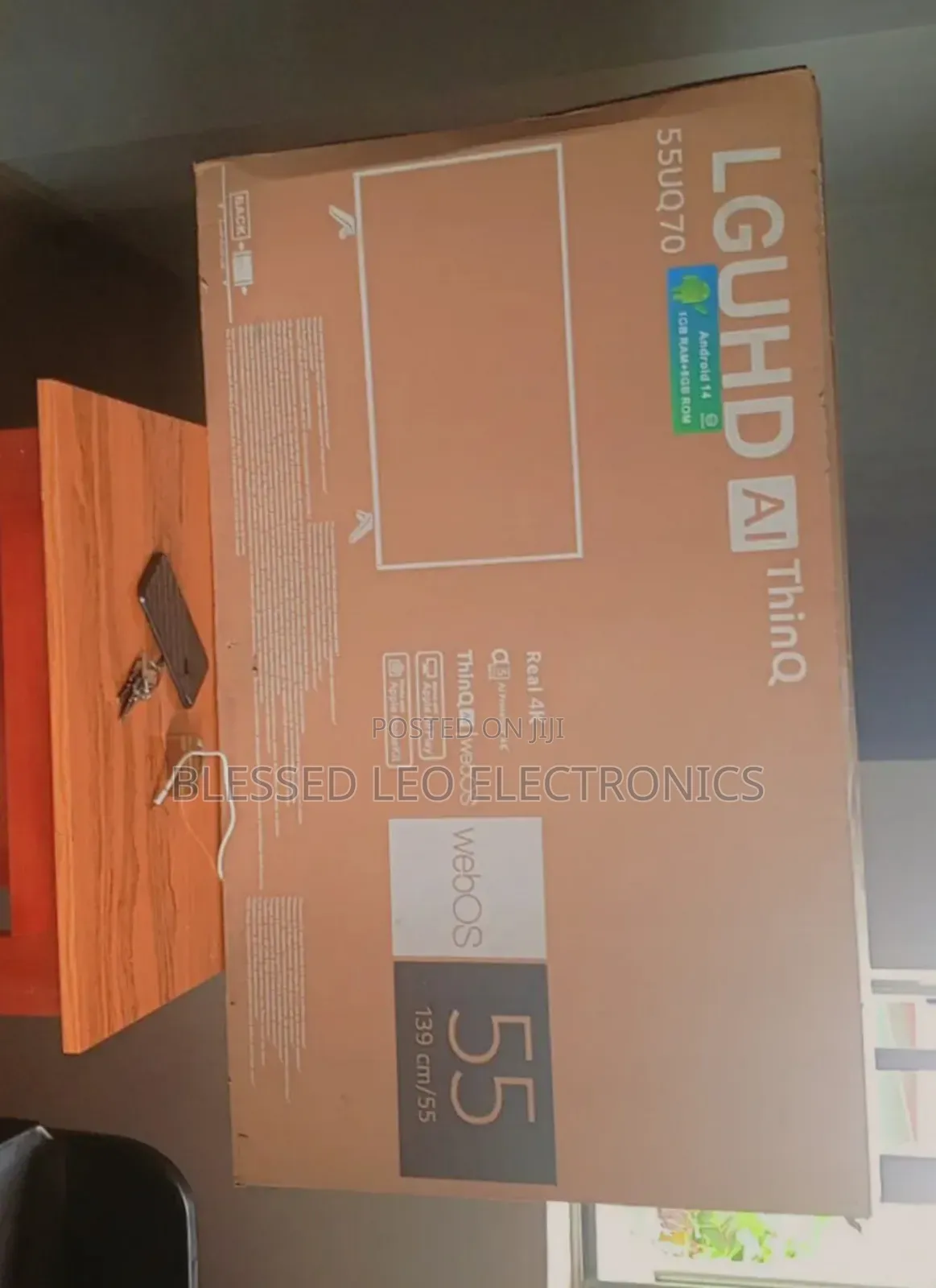 Smart Uhd Lg Frameless 55 Inches Tv