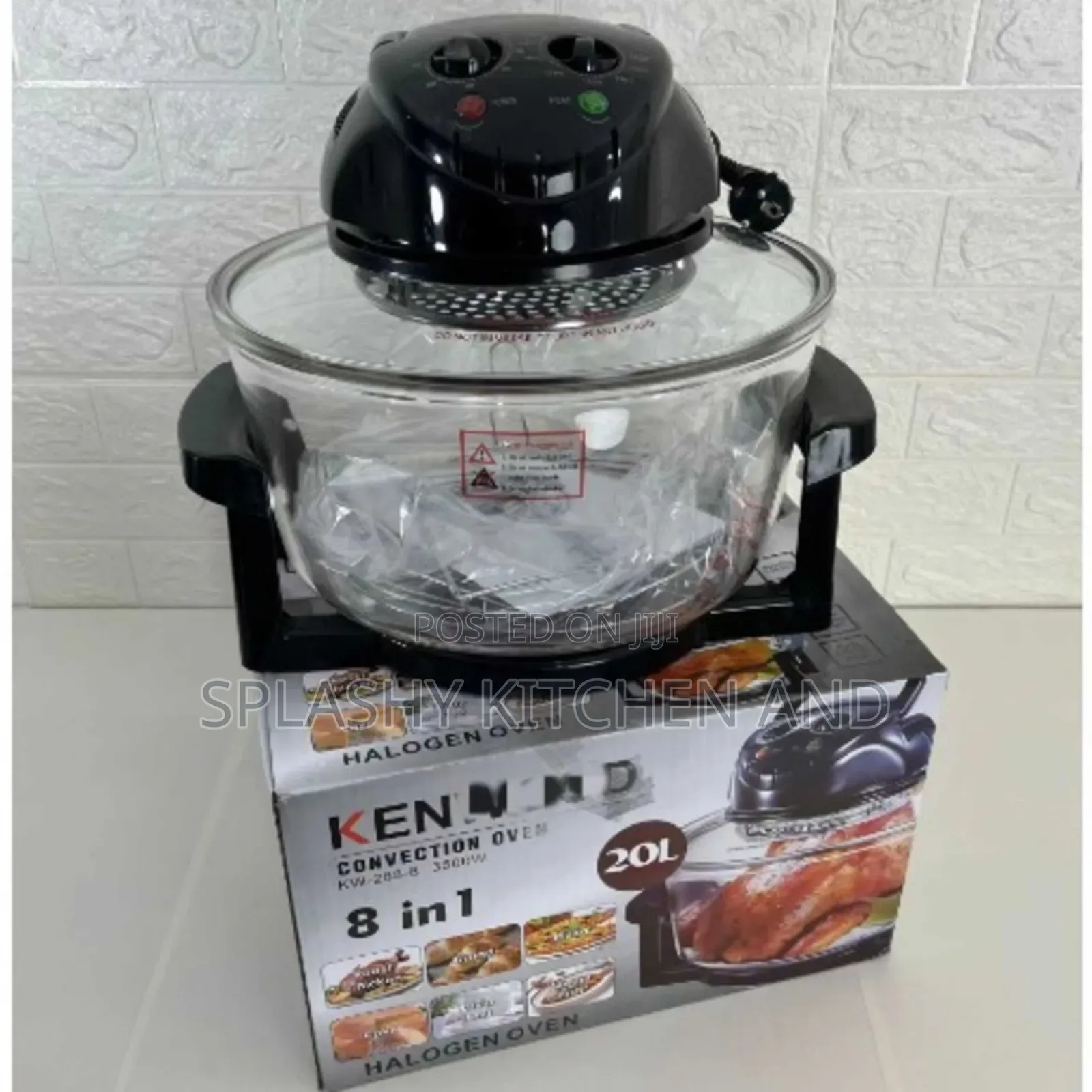 Kenwood 8 in 1 Convectional Halogen Oven Cooker - 20 Liters
