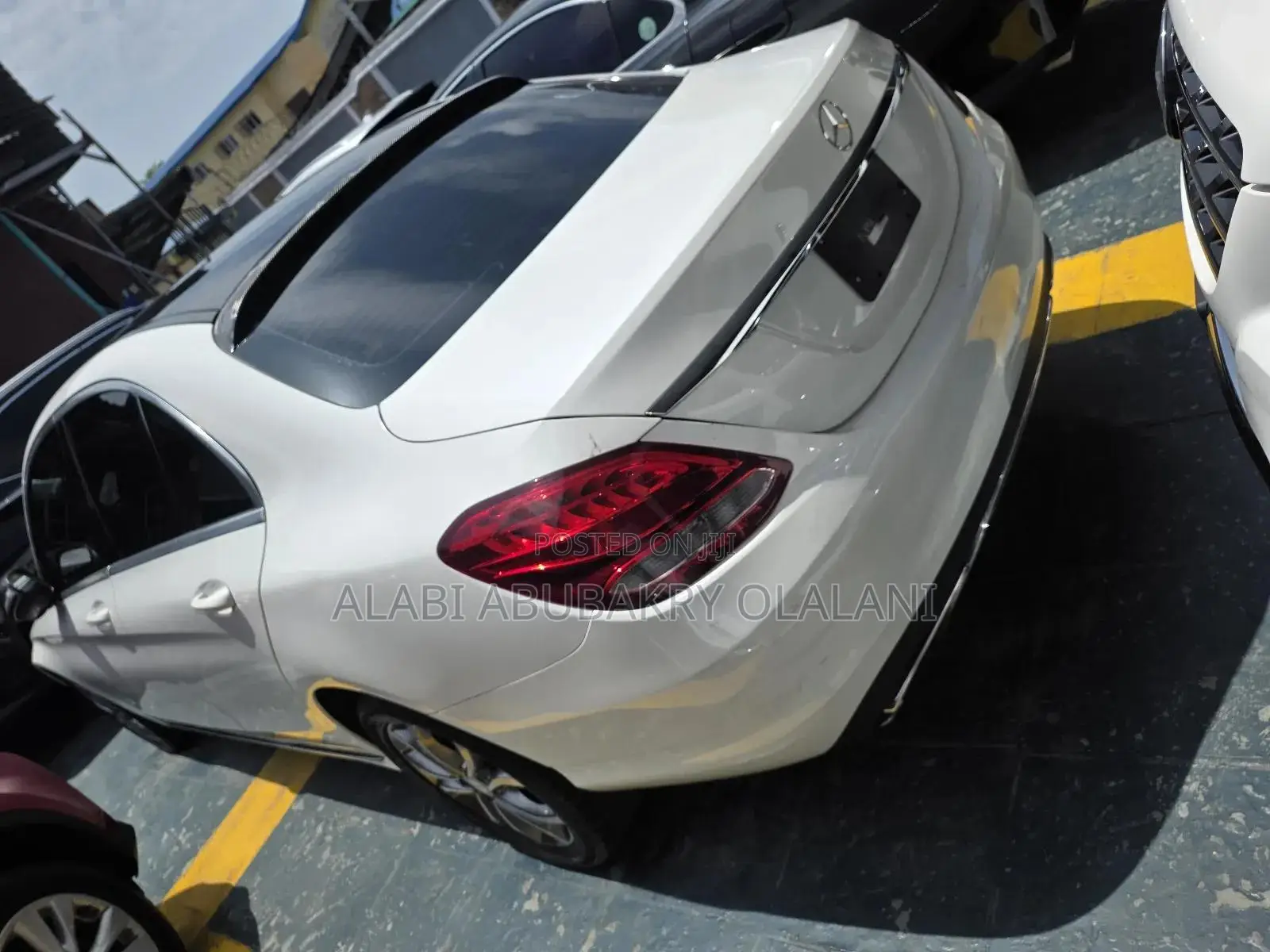 Mercedes-Benz C300 2015 Off white