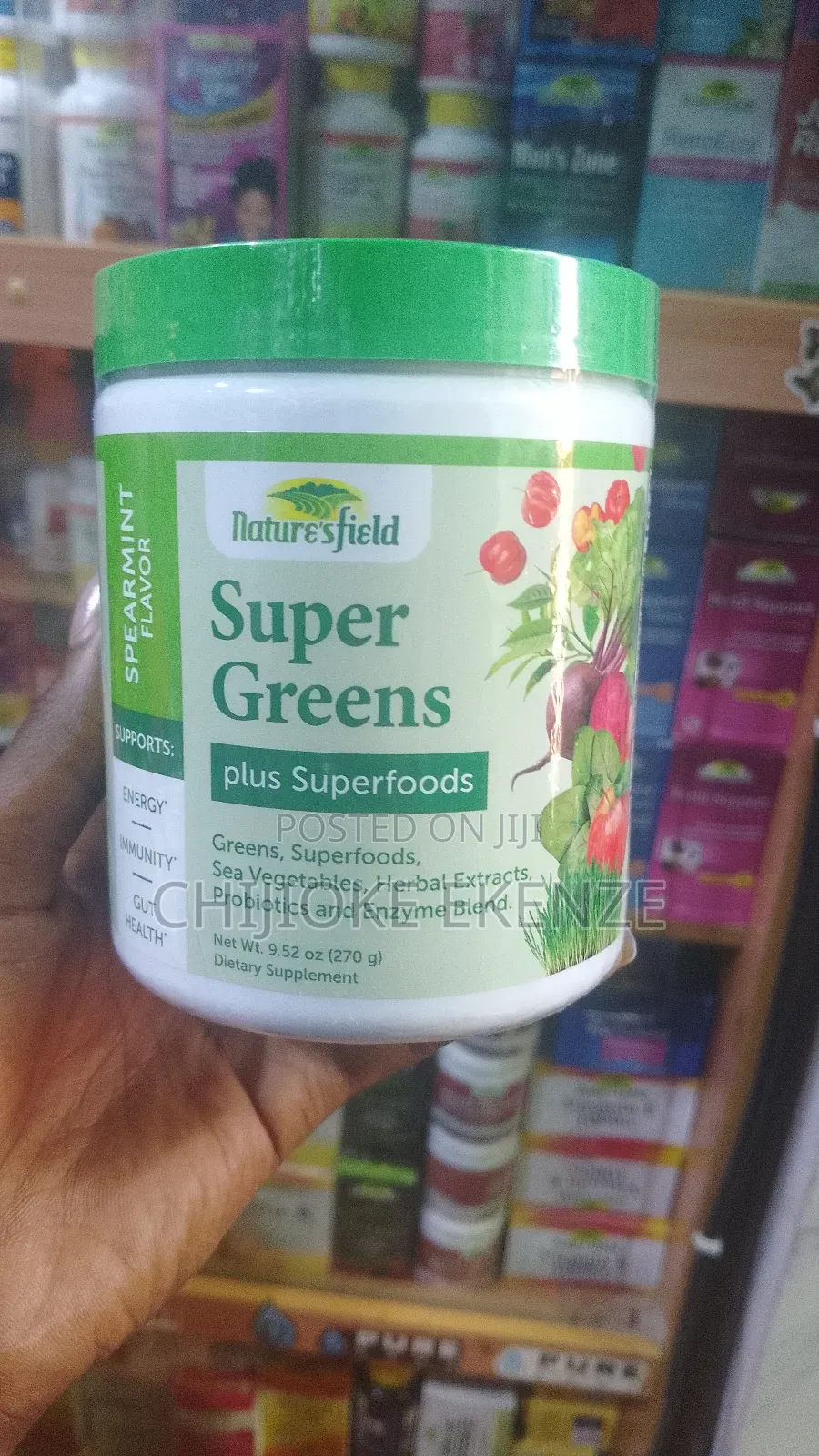 Nature's Field Super Greens Plus Super Foods