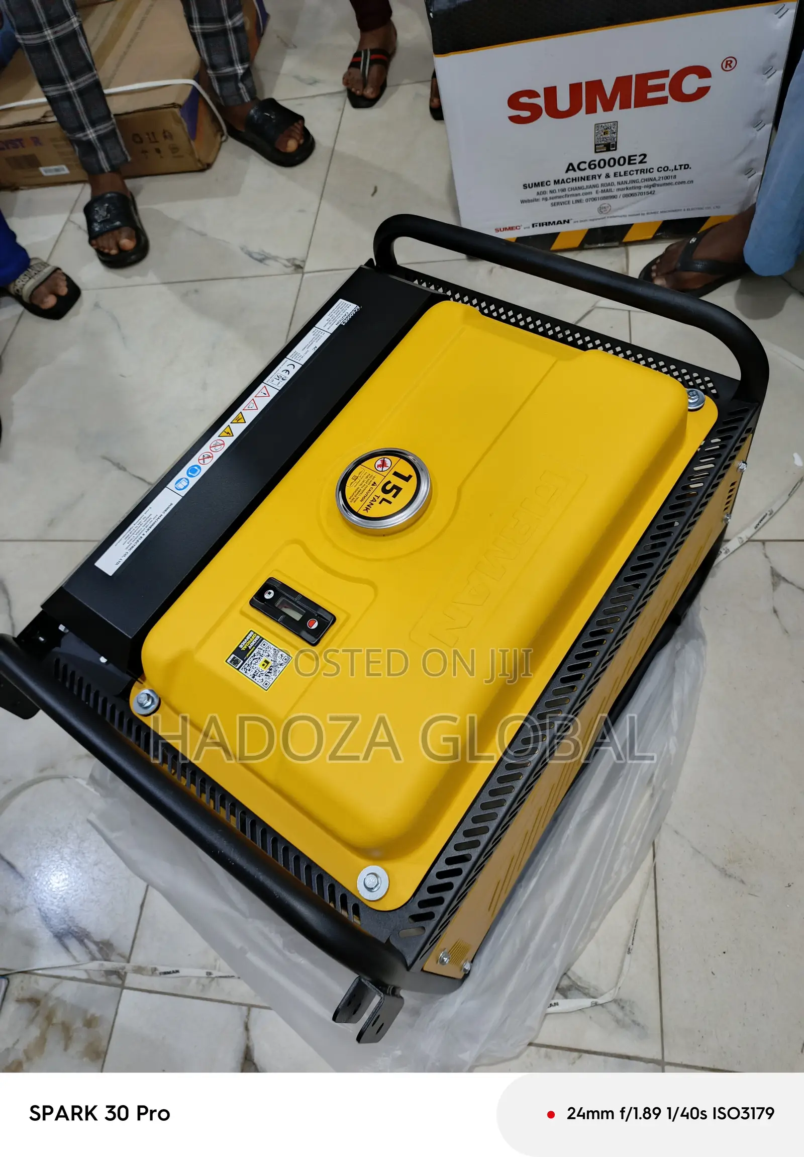 Portable Firman Generator – 3.5kva Ac6000e2