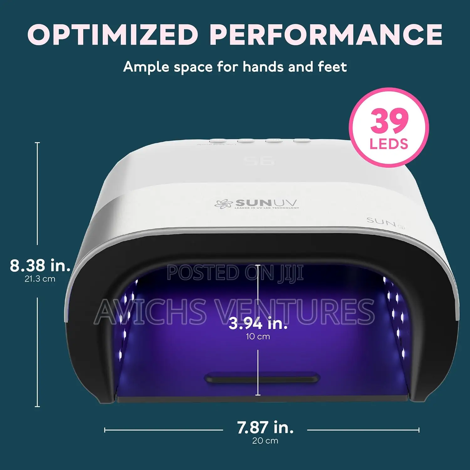 Professional Uv Light for Gel Nails and Led Nail Lamp