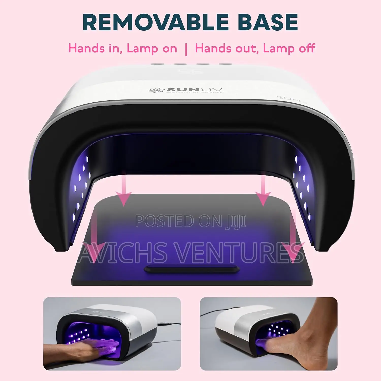 Professional Uv Light for Gel Nails and Led Nail Lamp