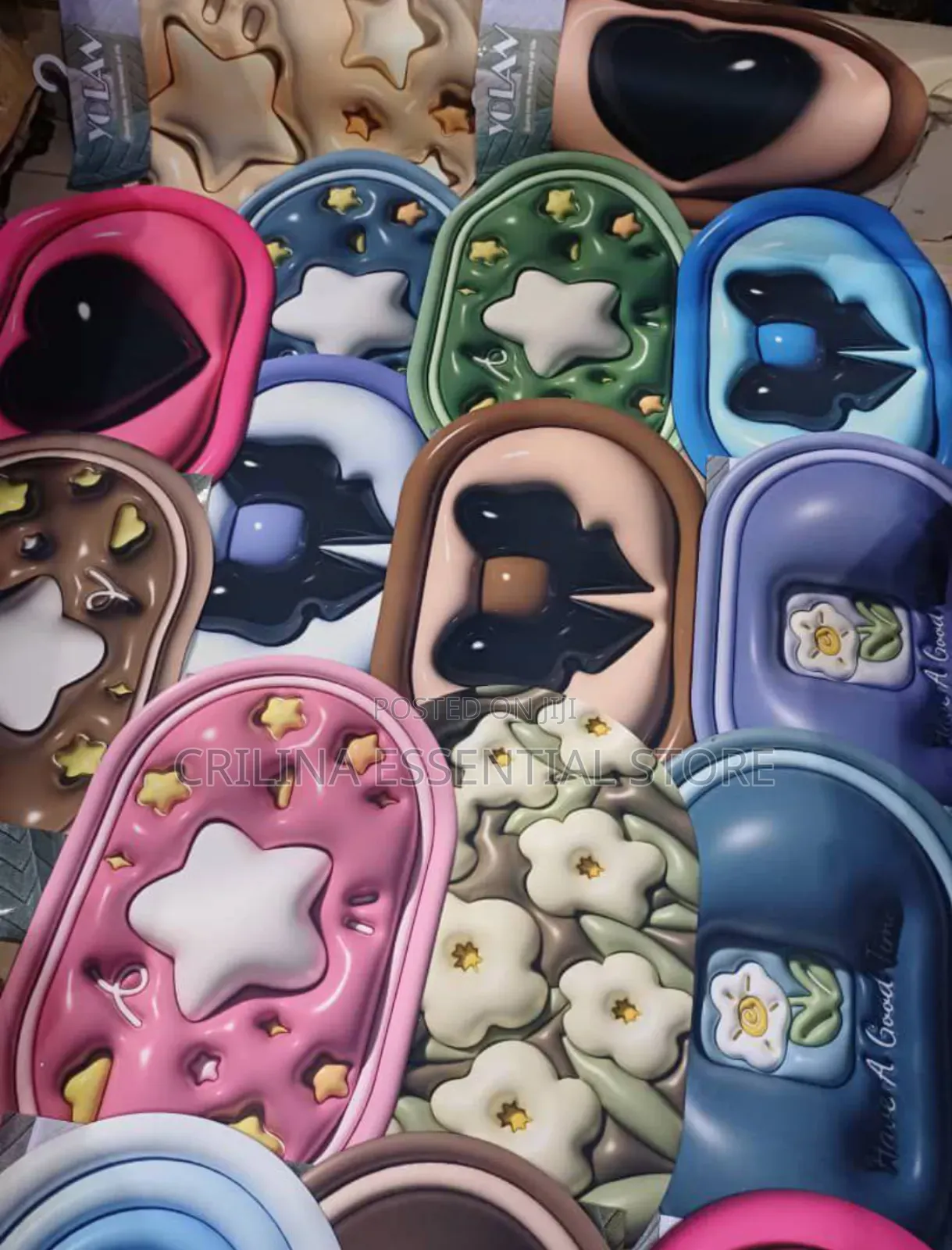 Oval 3d Absurbent Foot Mat