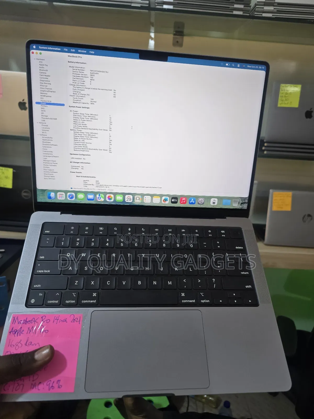 Laptop Apple MacBook Pro 2021 M1 16GB Apple M1 Pro SSD 512GB