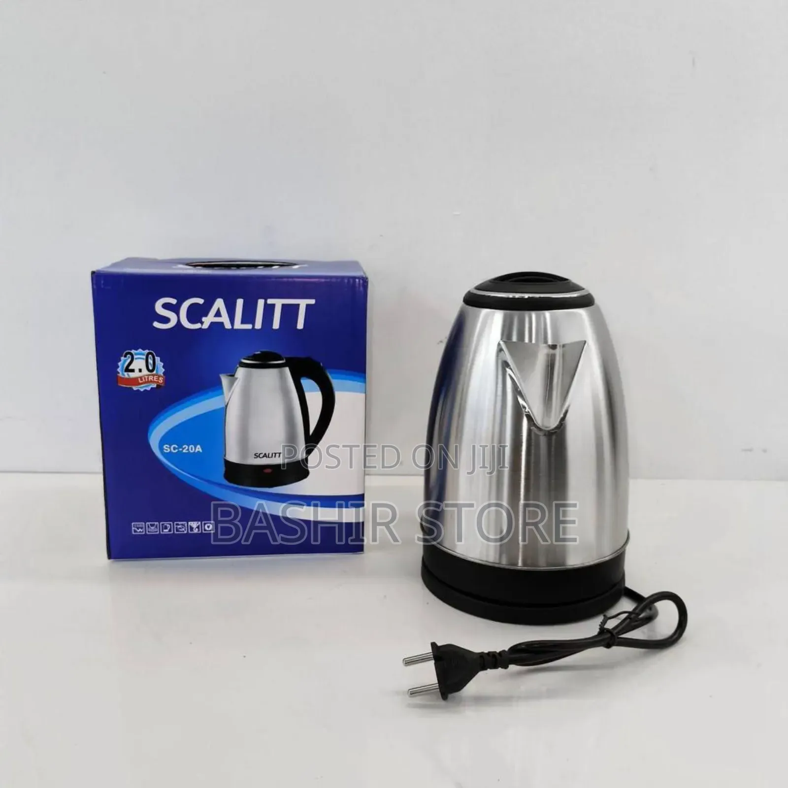 Scalitt Electric Kettle With a 2.0-Liter Capacity.