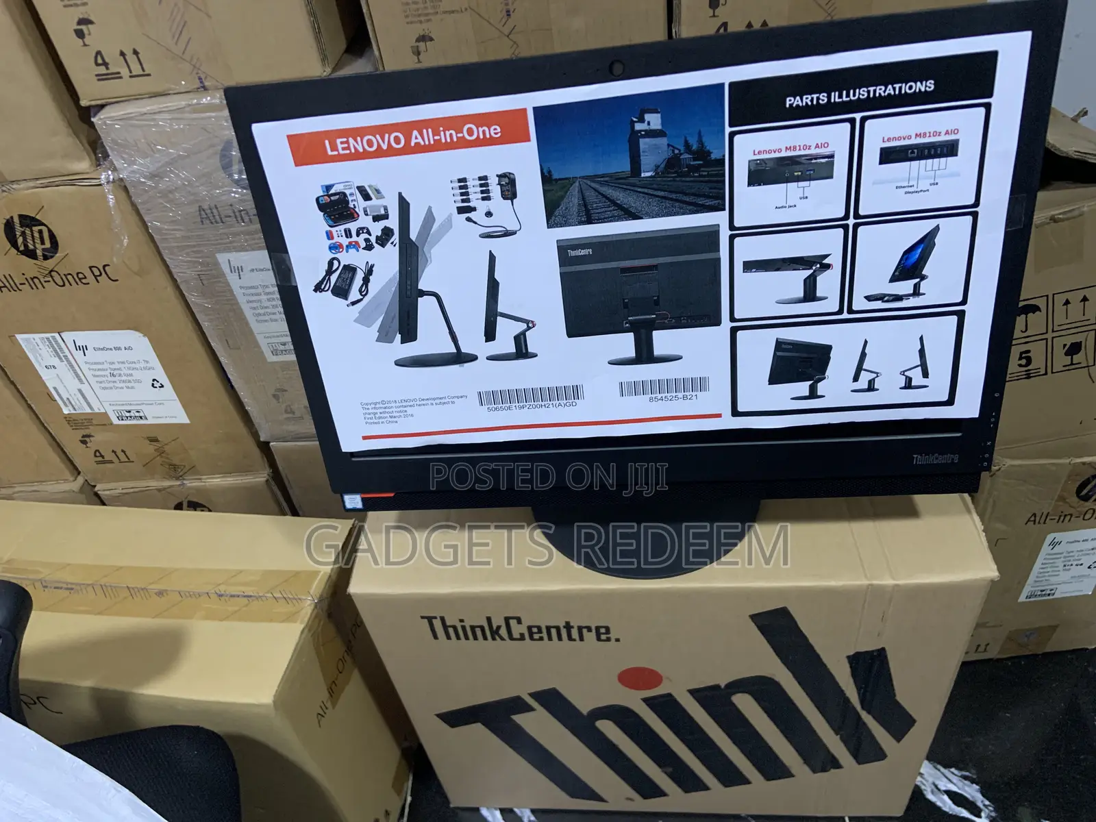 New Lenovo ThinkCentre M910z AIO 16GB Intel Core I5 SSD 256GB