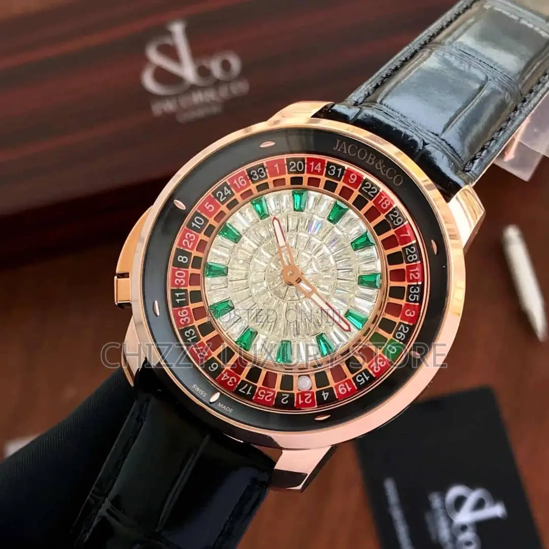 Jacob Co Quality Luxury Men Automatic Engine Wristwatch
