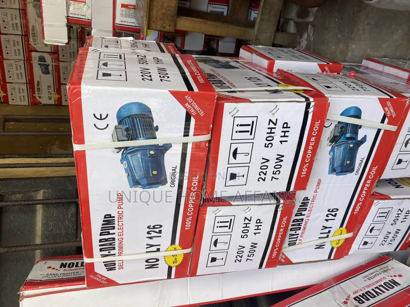 1hp Nollydab Copper Coil Pump