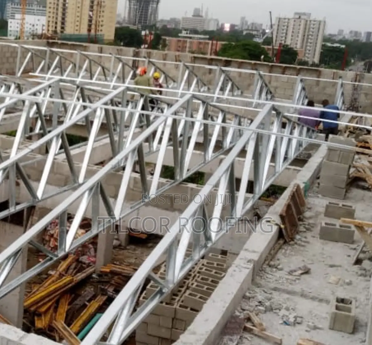Galvanize Light Guage Steel Roofing Trusses