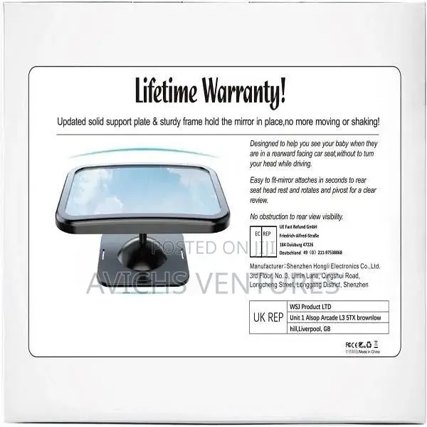 Premium Back Seat Mirror