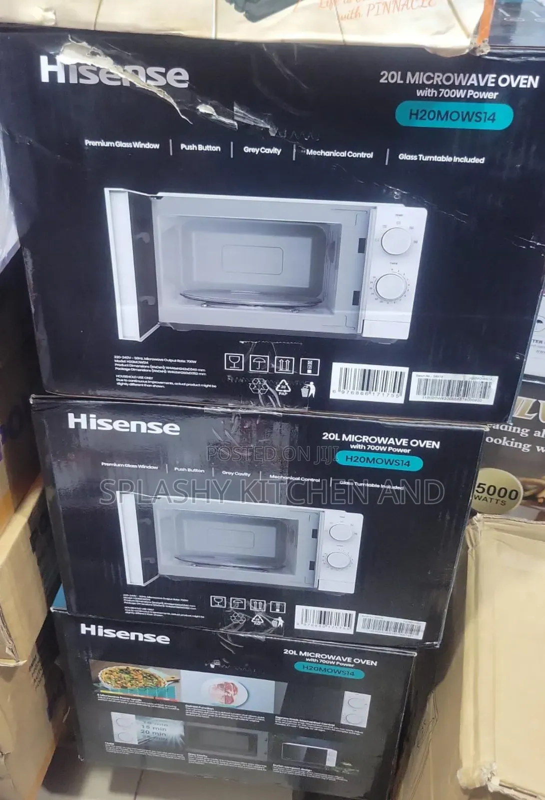 Hisense 20 Litres (H20mows10) Microwave Oven