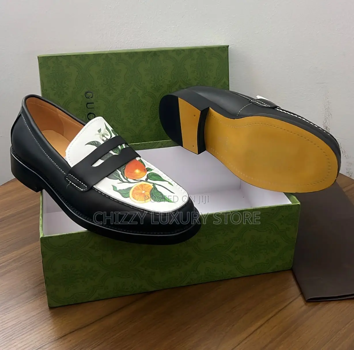 Gucci Quality Luxury Men Genuine Leather Cooperate Shoe