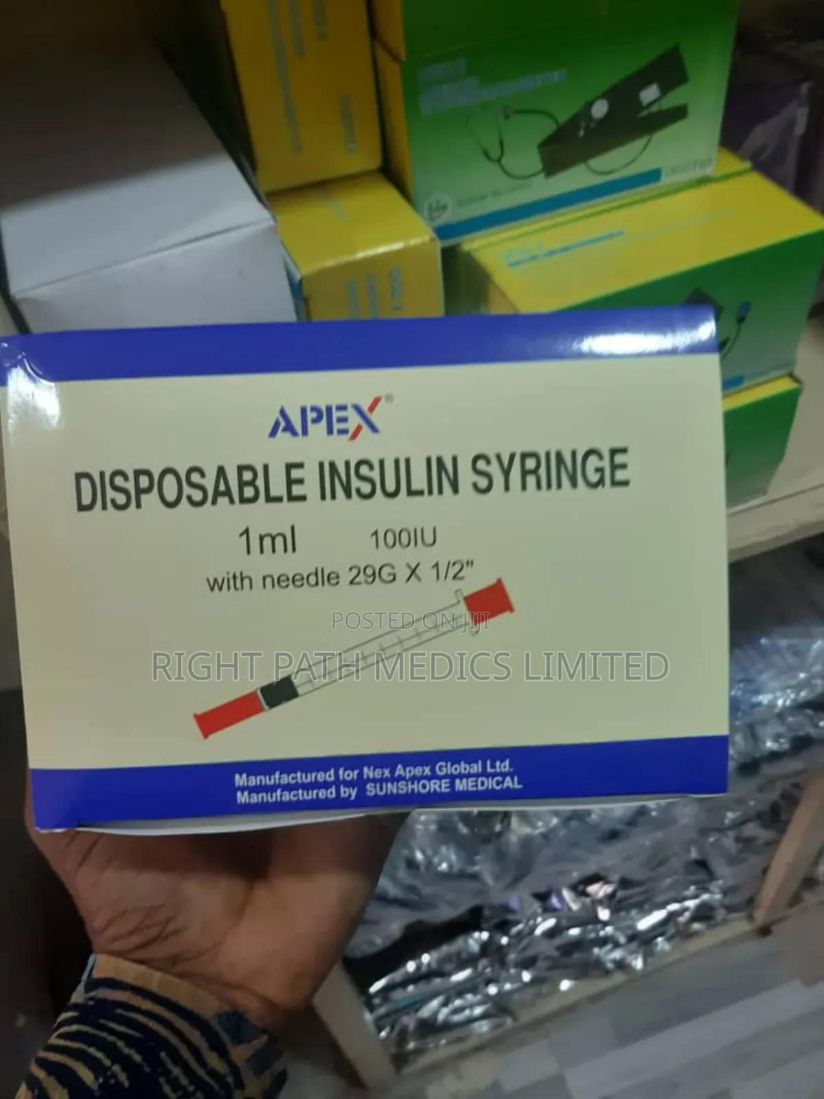 Disposable Insulin Syringes