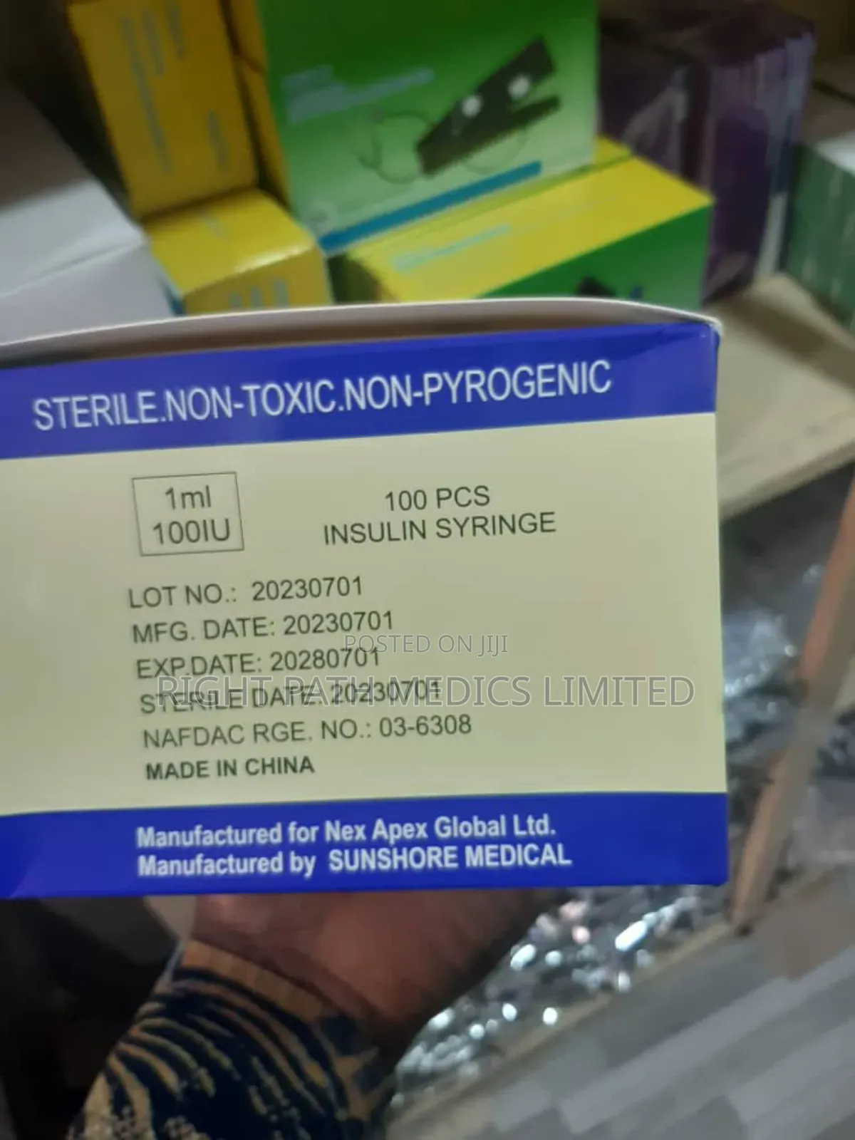 Disposable Insulin Syringes