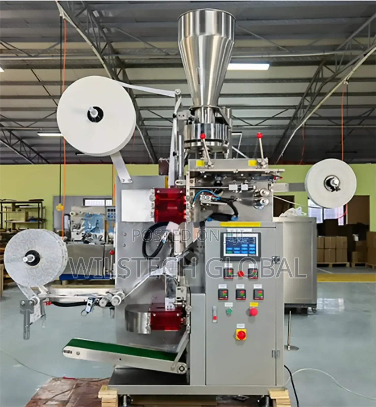 Automatic Inner and Outer Bag Tea Packaging Machine