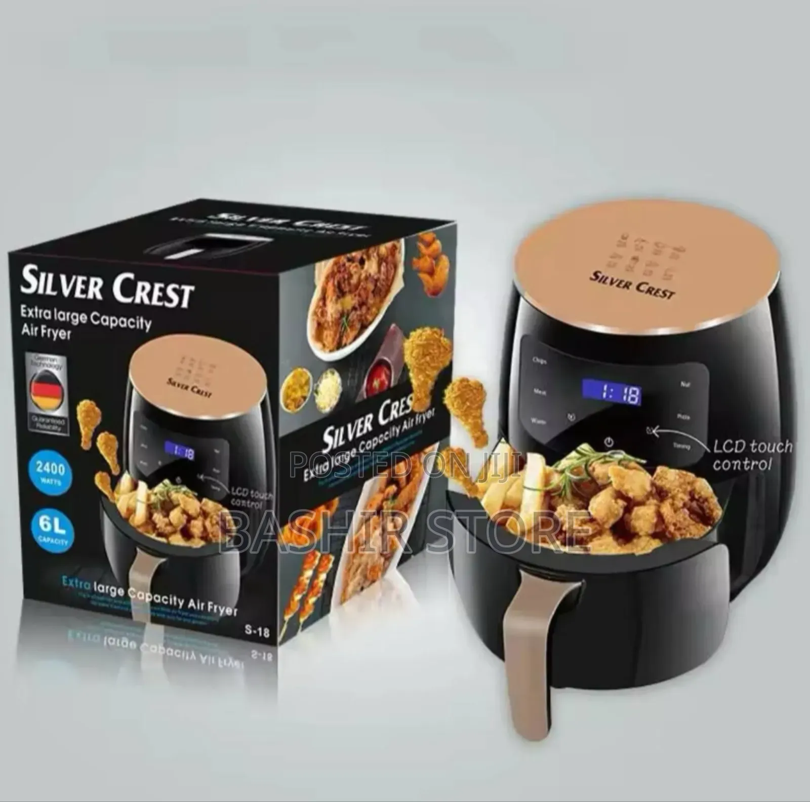 Silver Crest Extra Large Capacity Air Fryer.