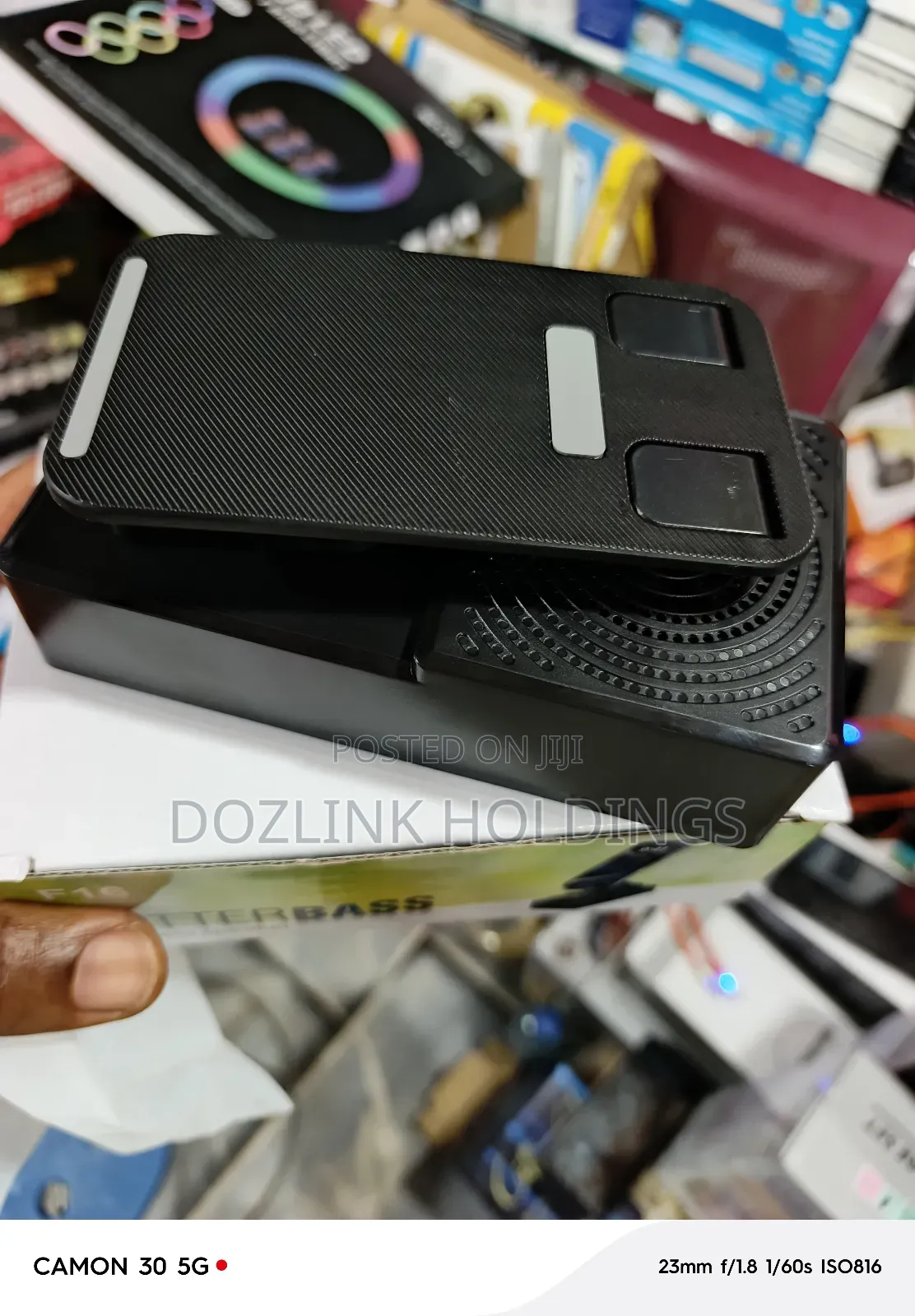 Phone Stand With Wireless Speaker