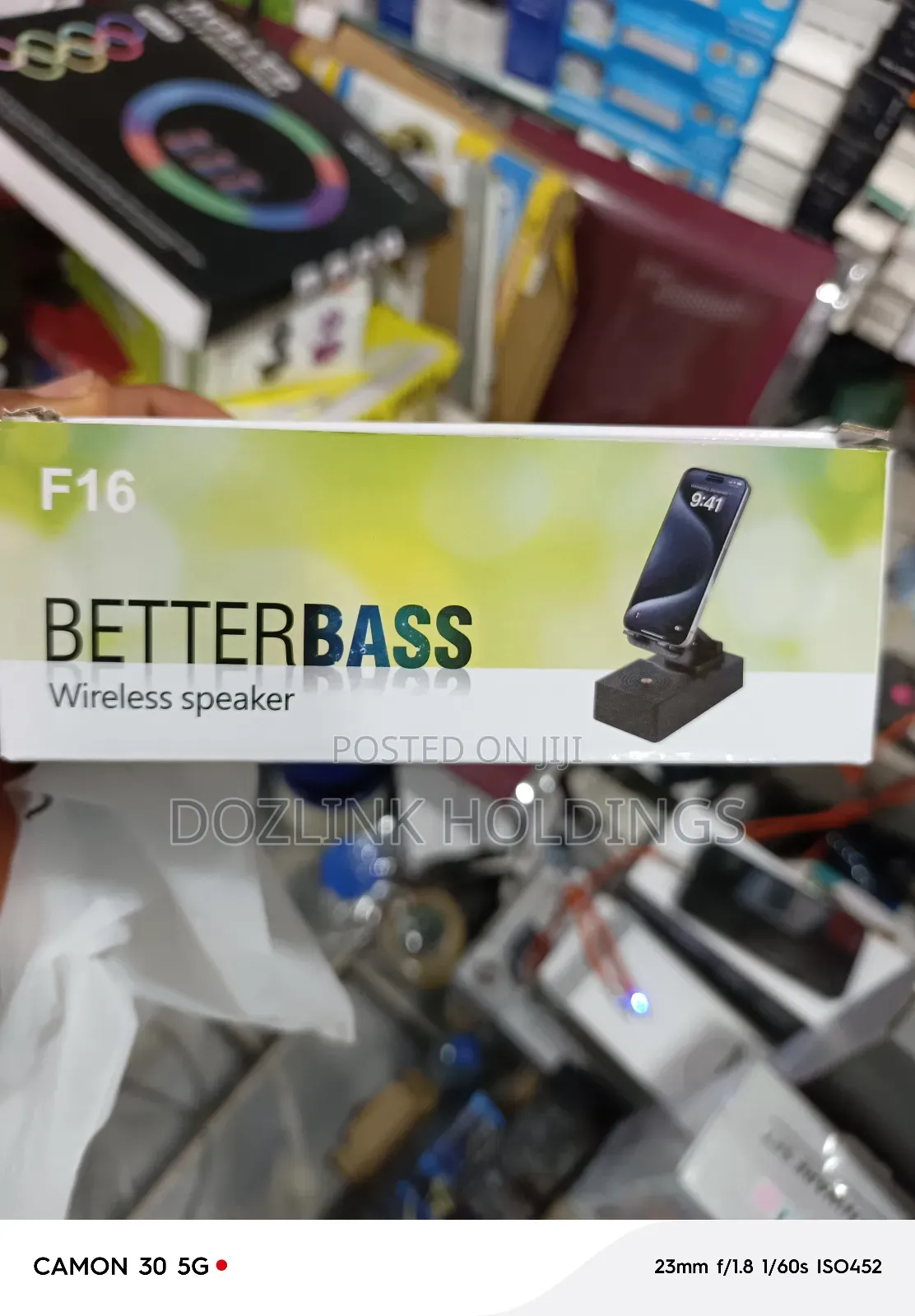 Phone Stand With Wireless Speaker