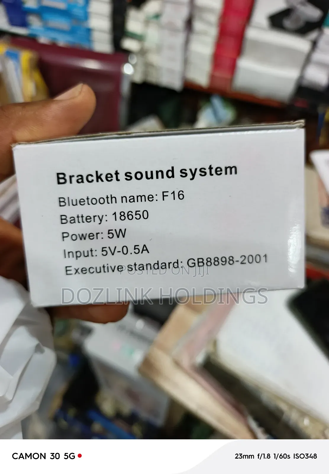 Phone Stand With Wireless Speaker