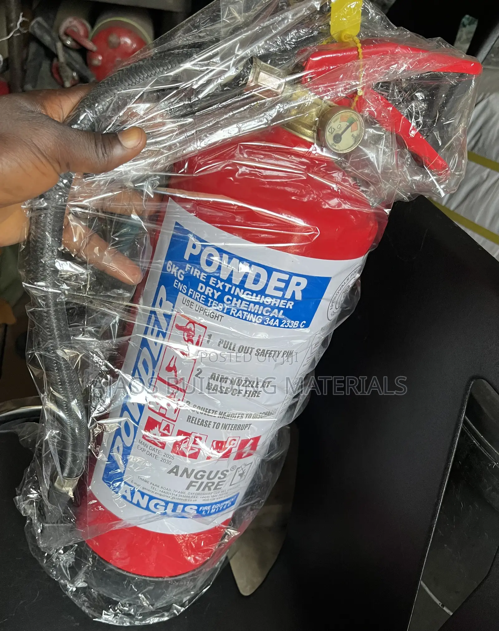 6kg Dcp Fire Extinguisher