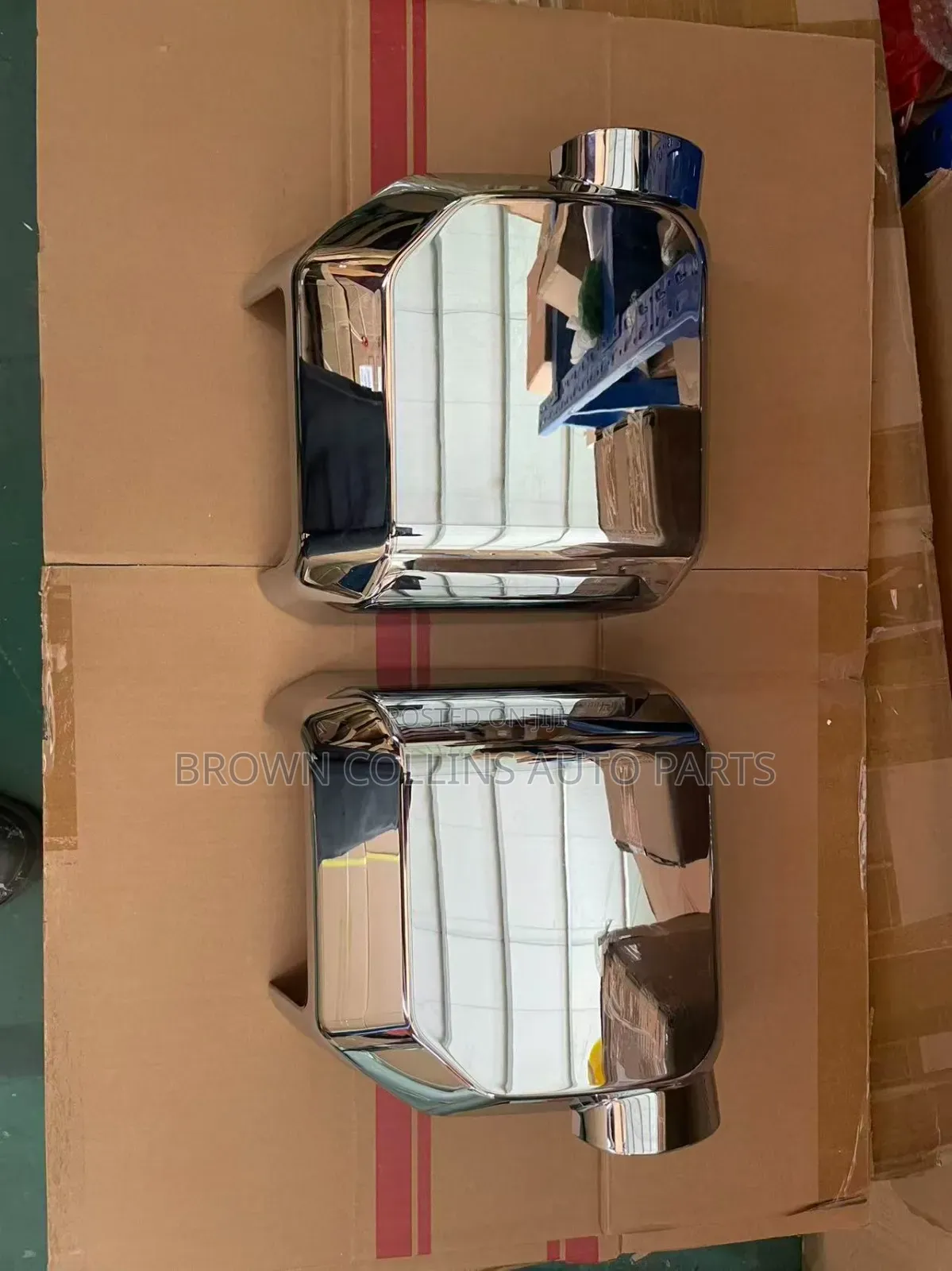 Side Mirror Covers Toyota Prado 2023-2025 Chrome