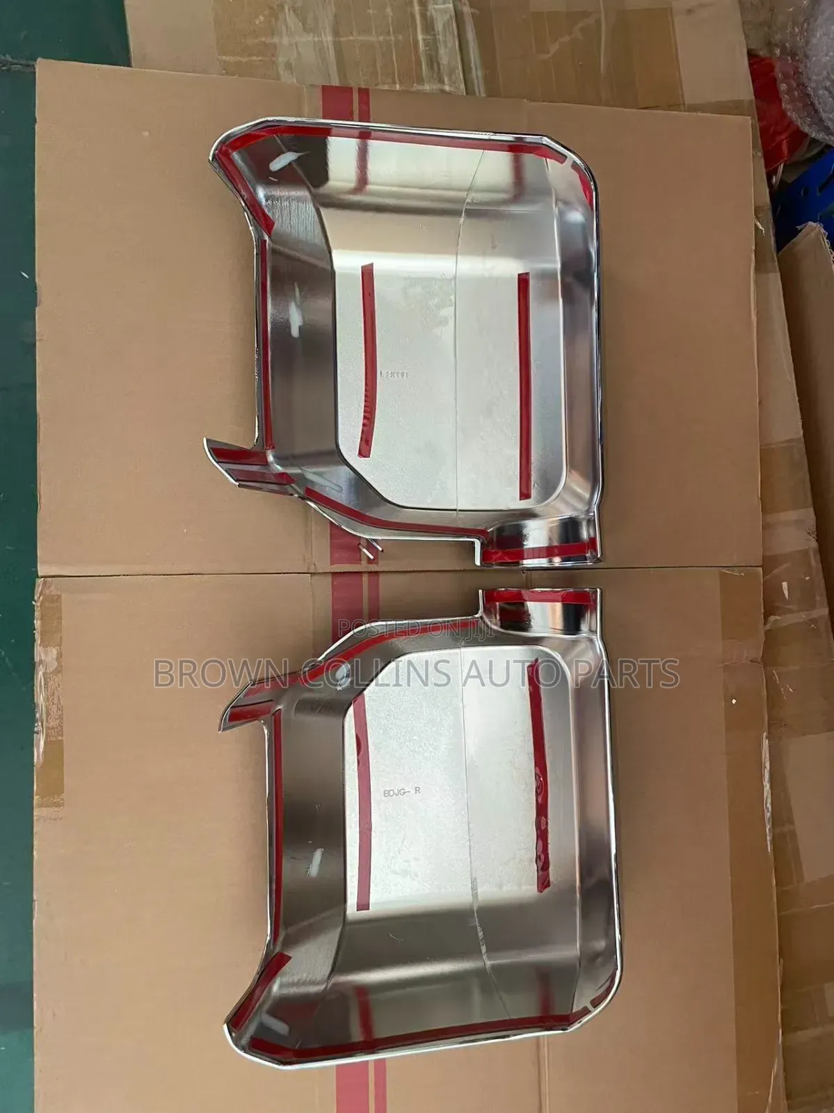 Side Mirror Covers Toyota Prado 2023-2025 Chrome