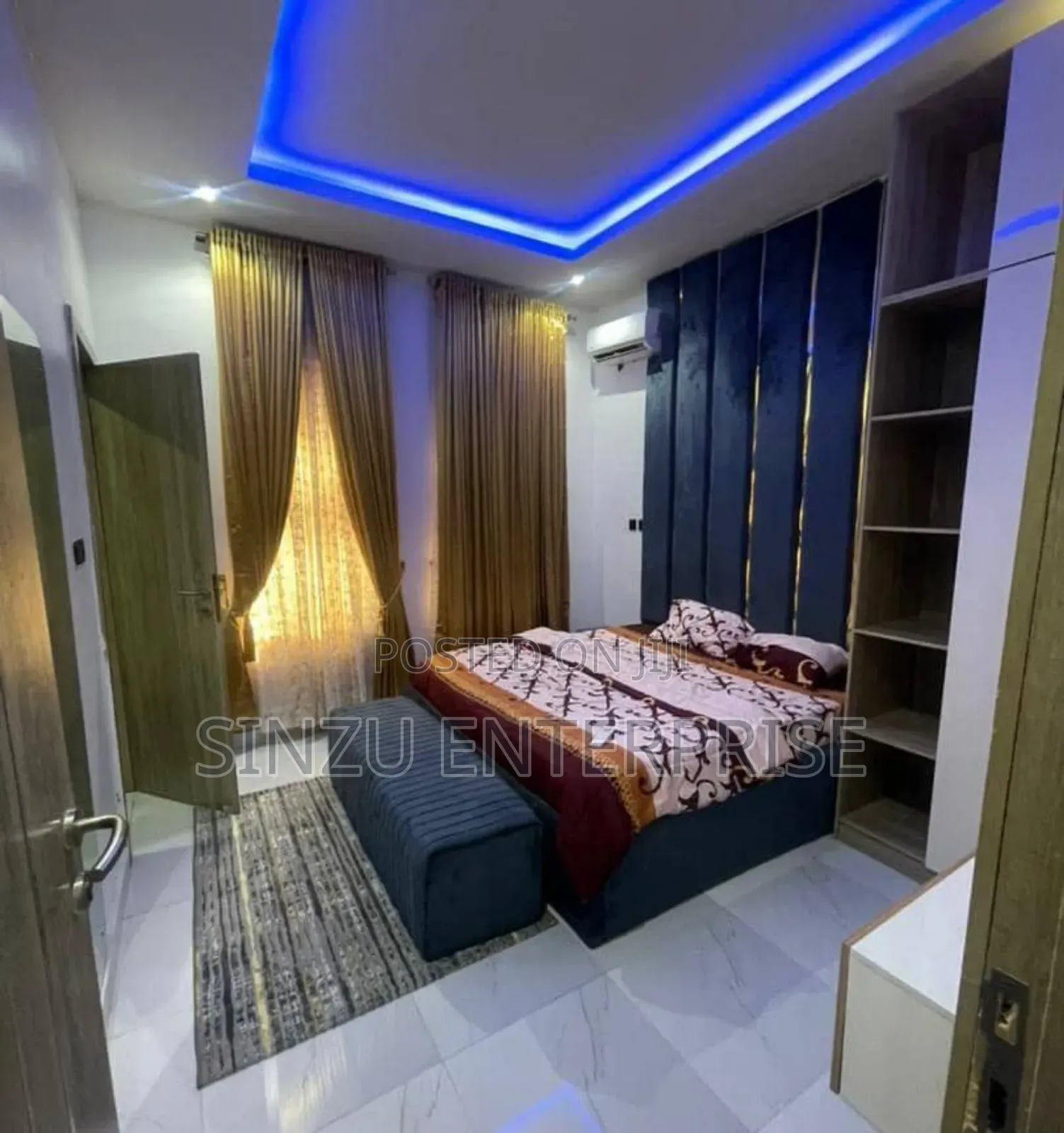 Furnished 1bdrm Apartment in Chevron for rent