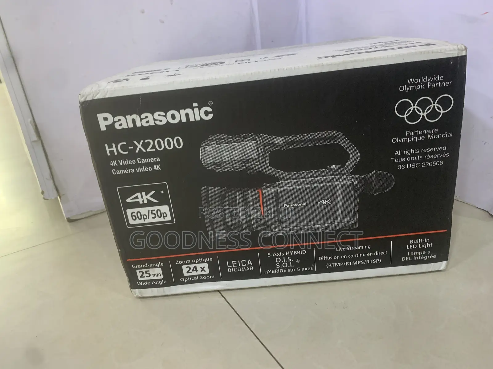 Panasonic Hc-x2000 4k Video Camera