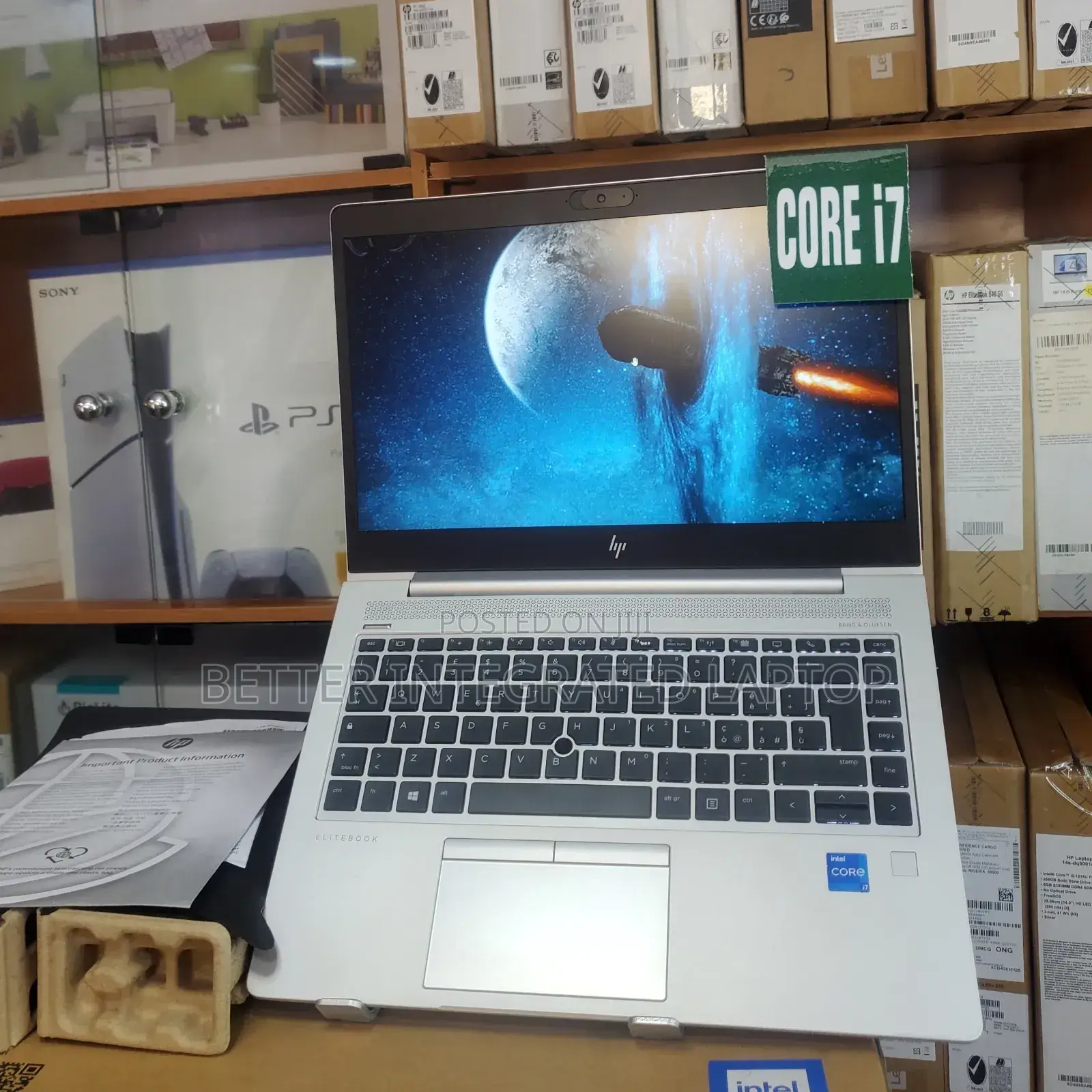 New Laptop HP ProBook 430 G5 8GB Intel Core I7 SSD 256GB