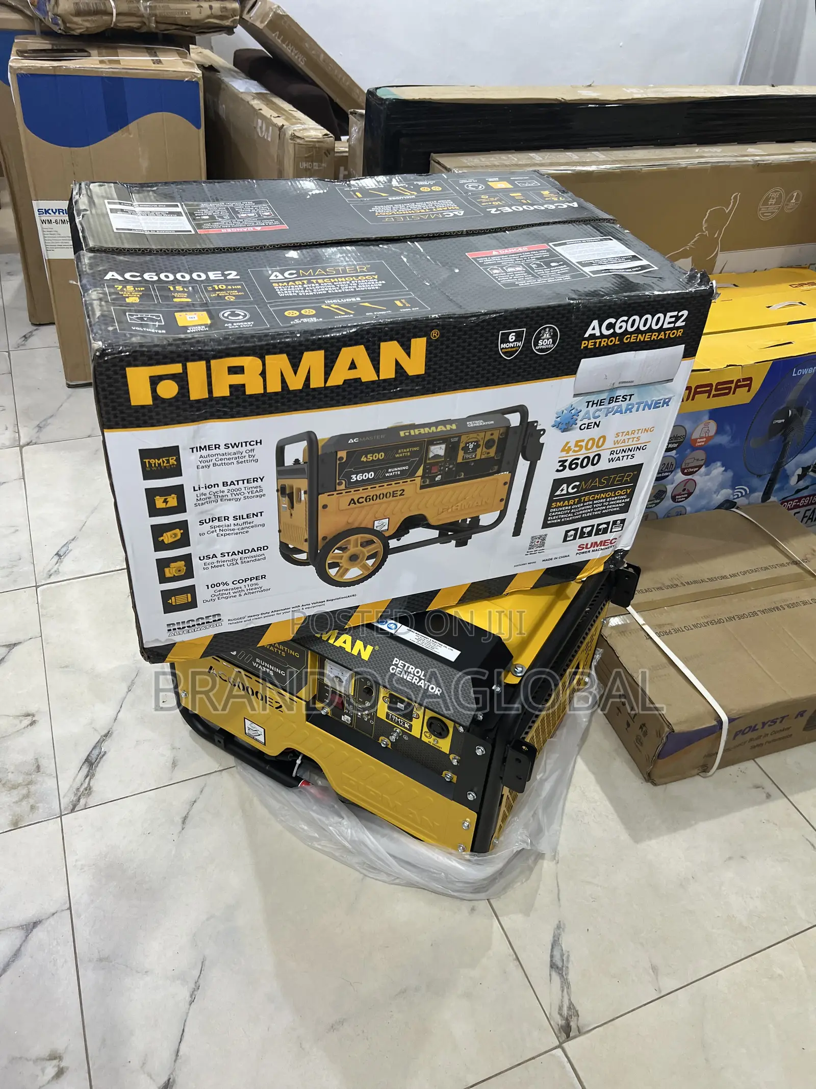Firman 3.5kva Electric Start Petrol Generator – Silent Durable