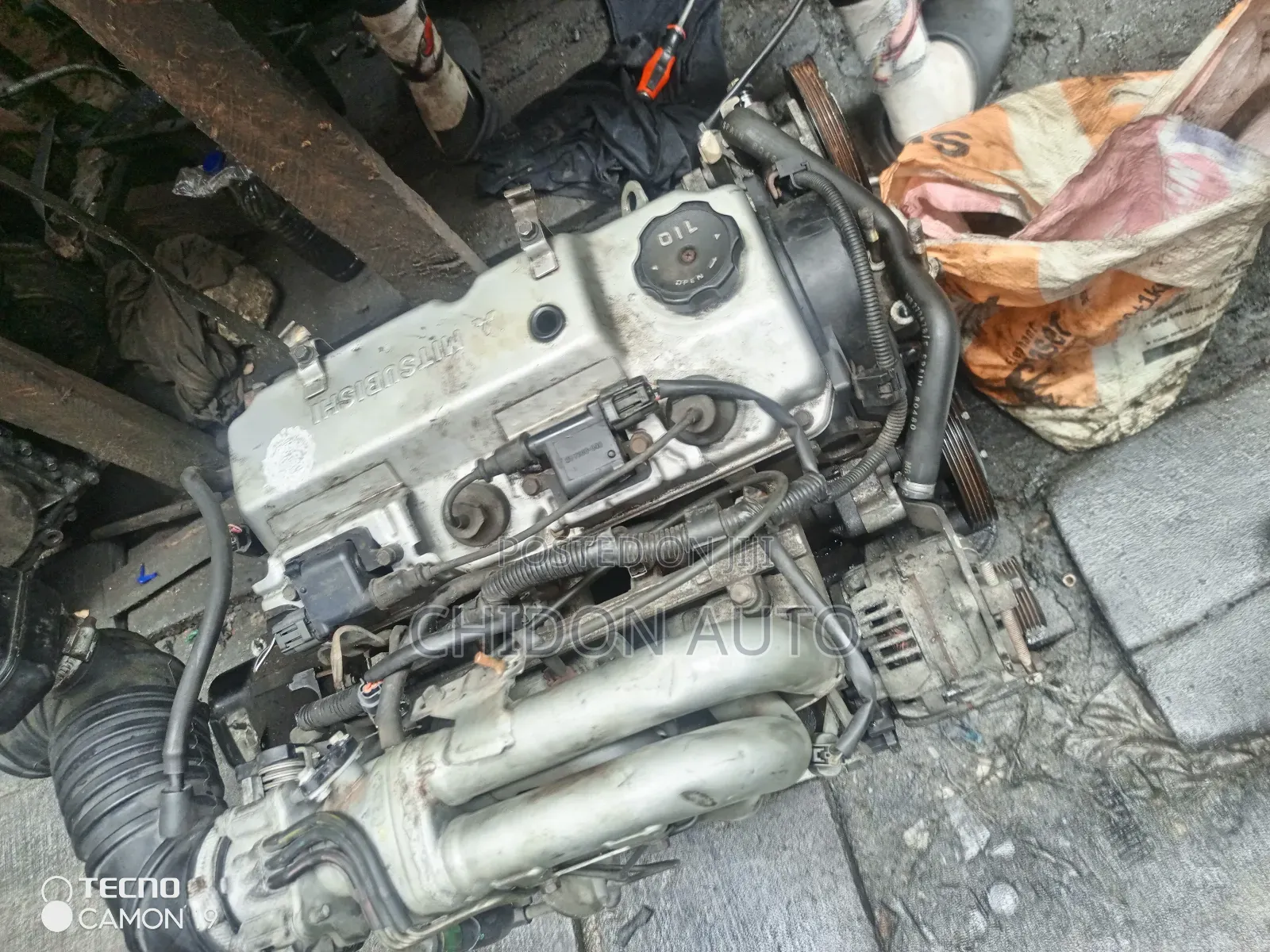 Mitsubishi Lancer Engine Direct Foreign Used